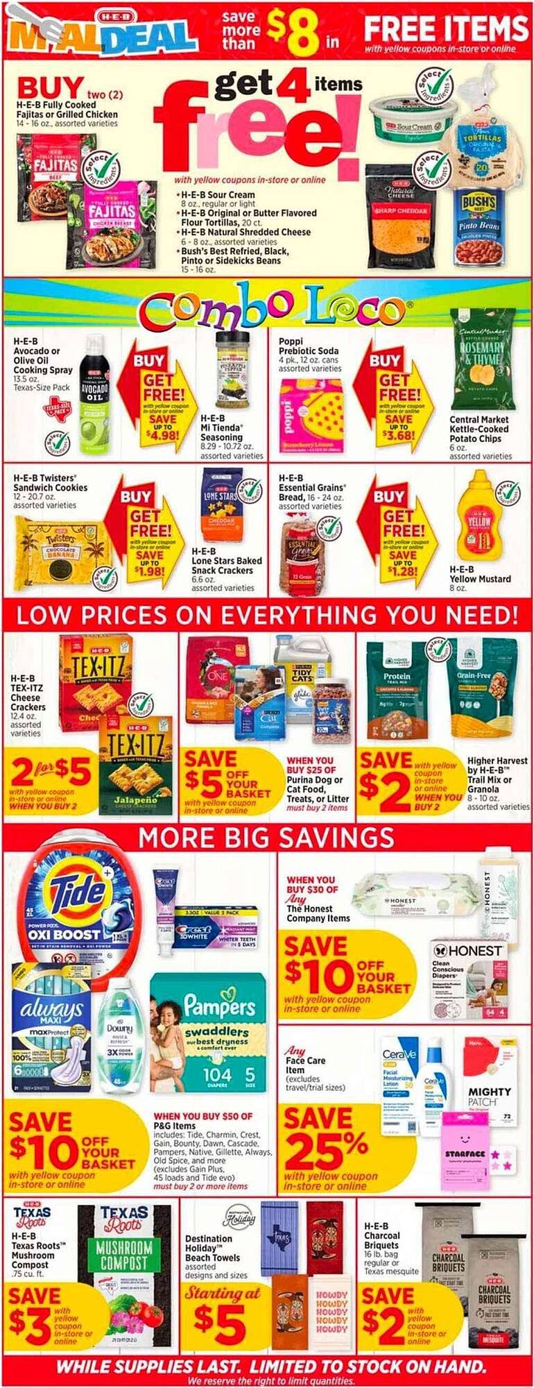 H-E-B weekly ad