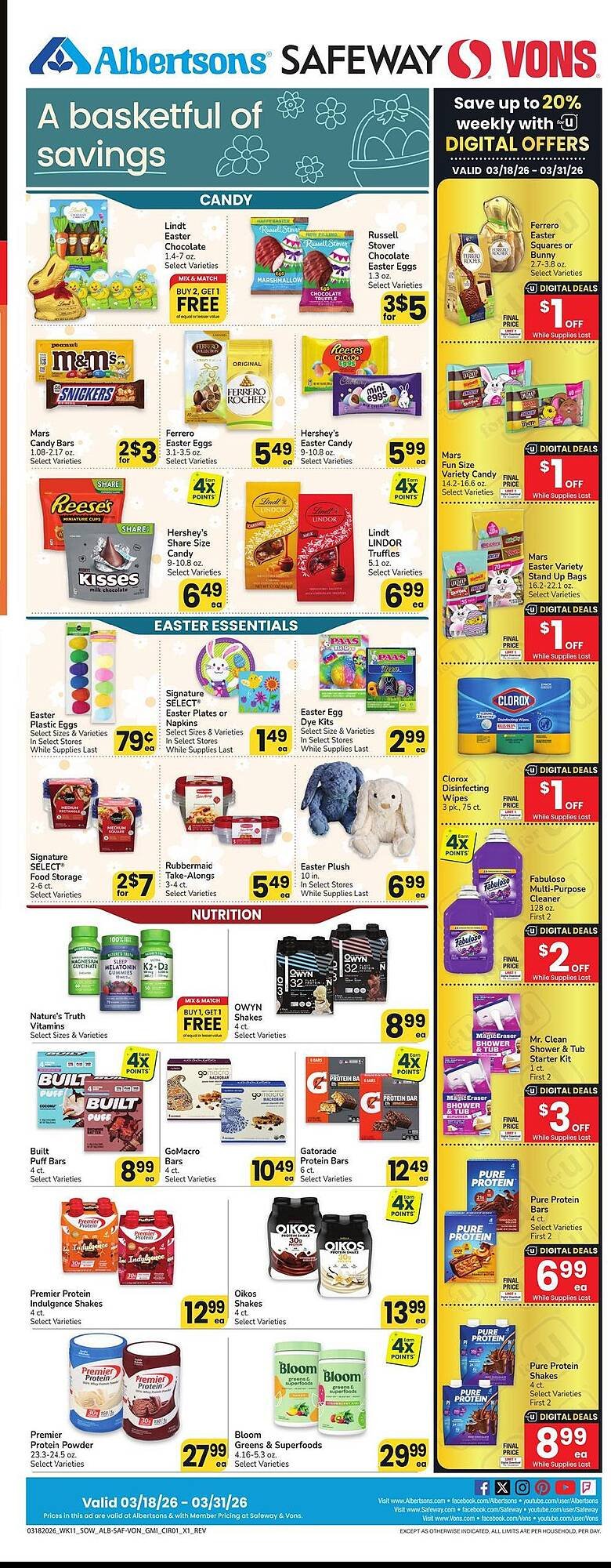 Safeway weekly ad