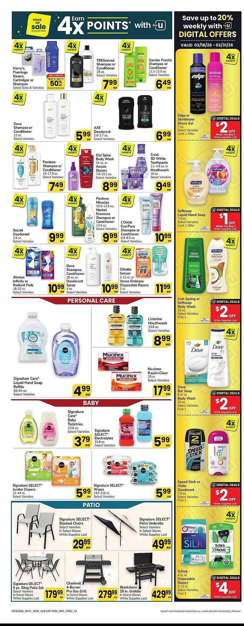 Safeway weekly ad