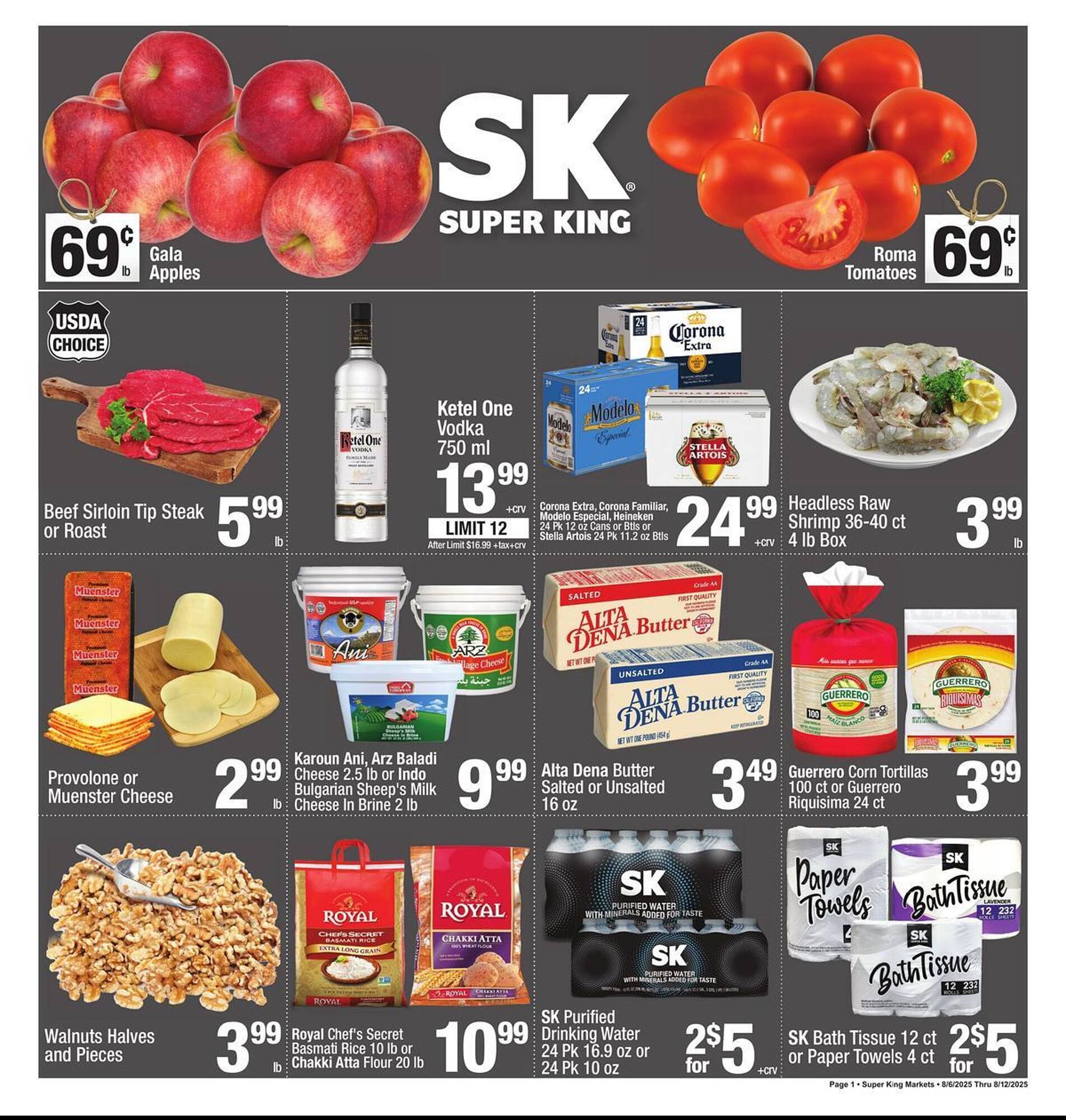 Super King Markets Weekly Ad (2025-08-06 - 2025-08-12) | 1