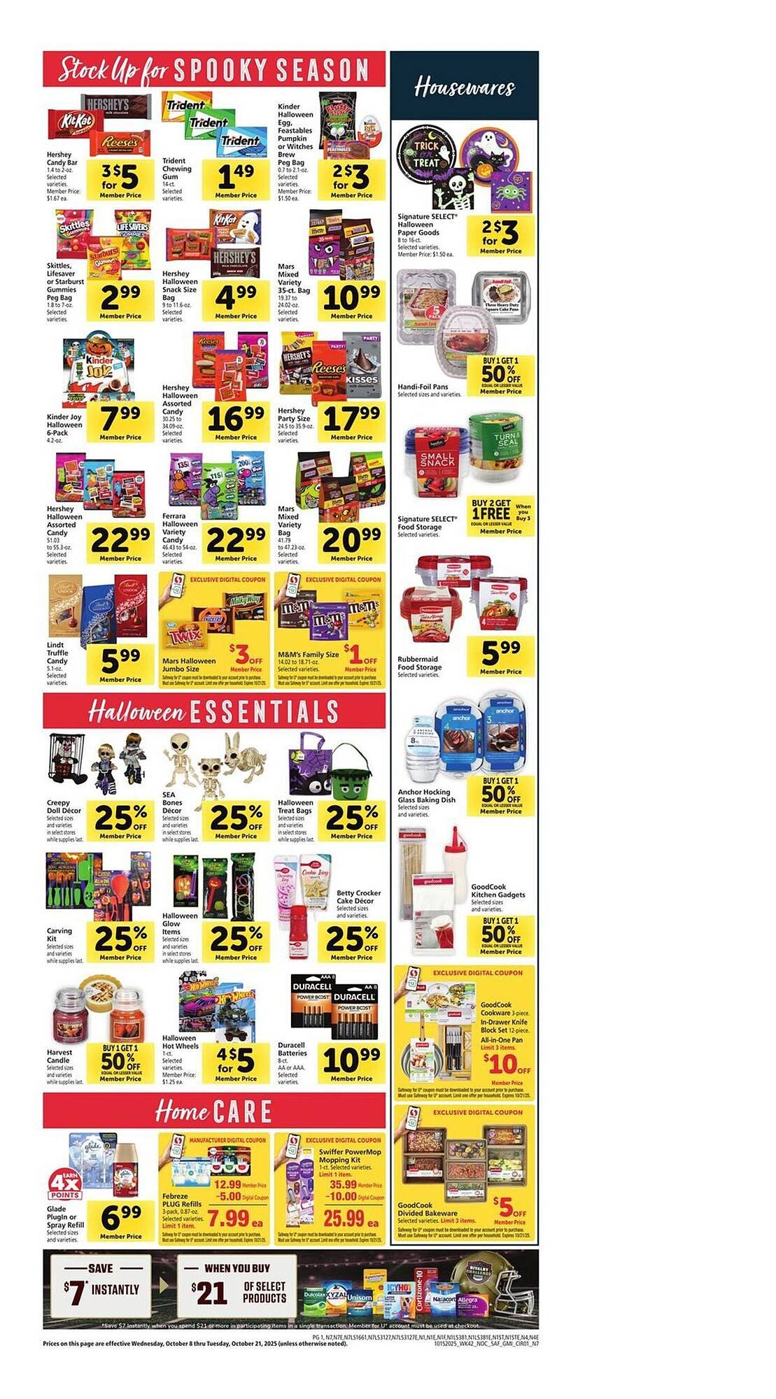 Vons weekly ad (2025-10-15 - 2025-10-21) | 10