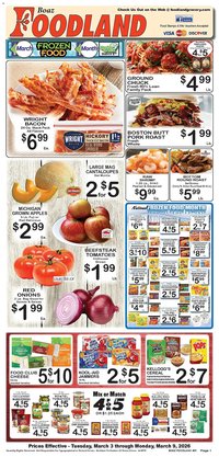 Foodland weekly ad