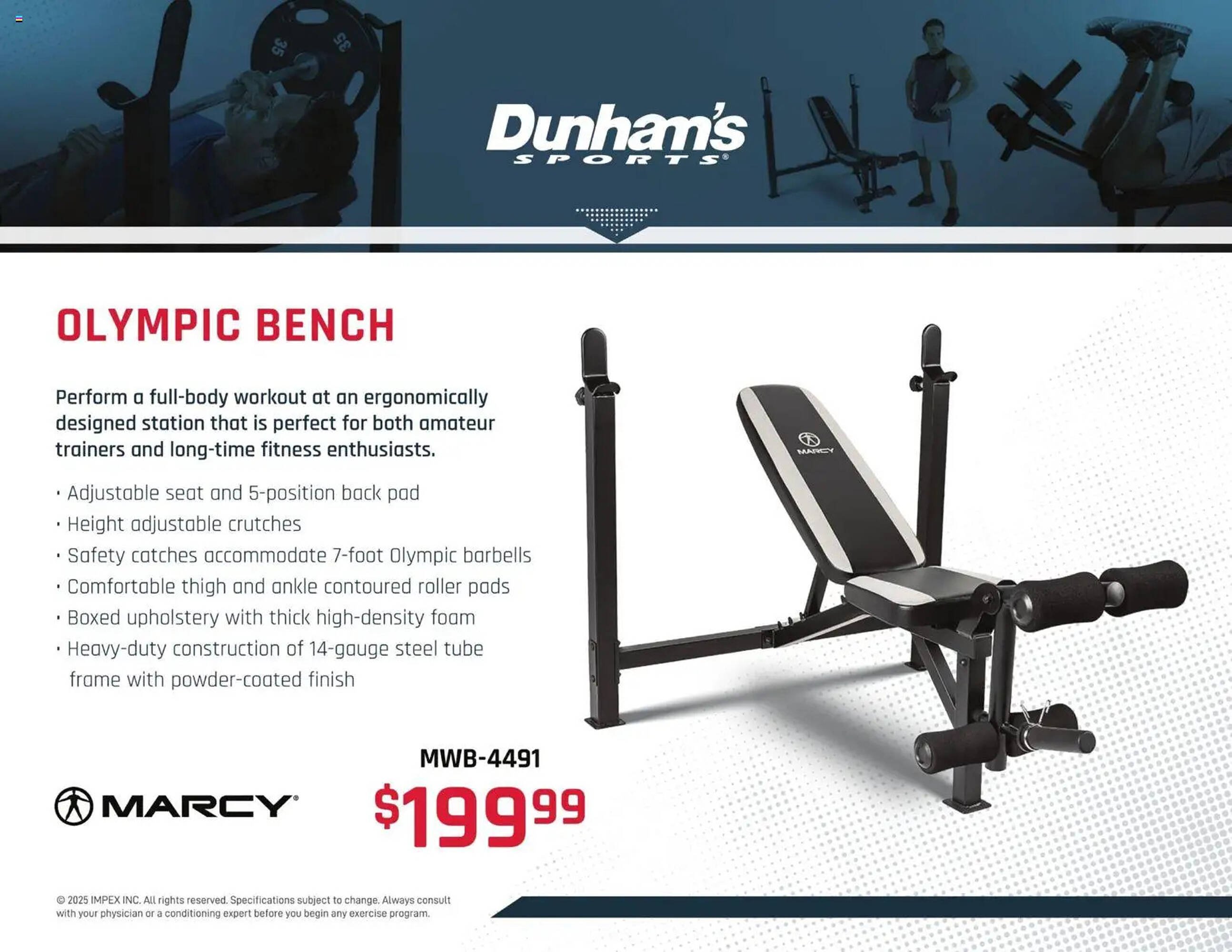 Dunham&#039;s Sports weekly ad