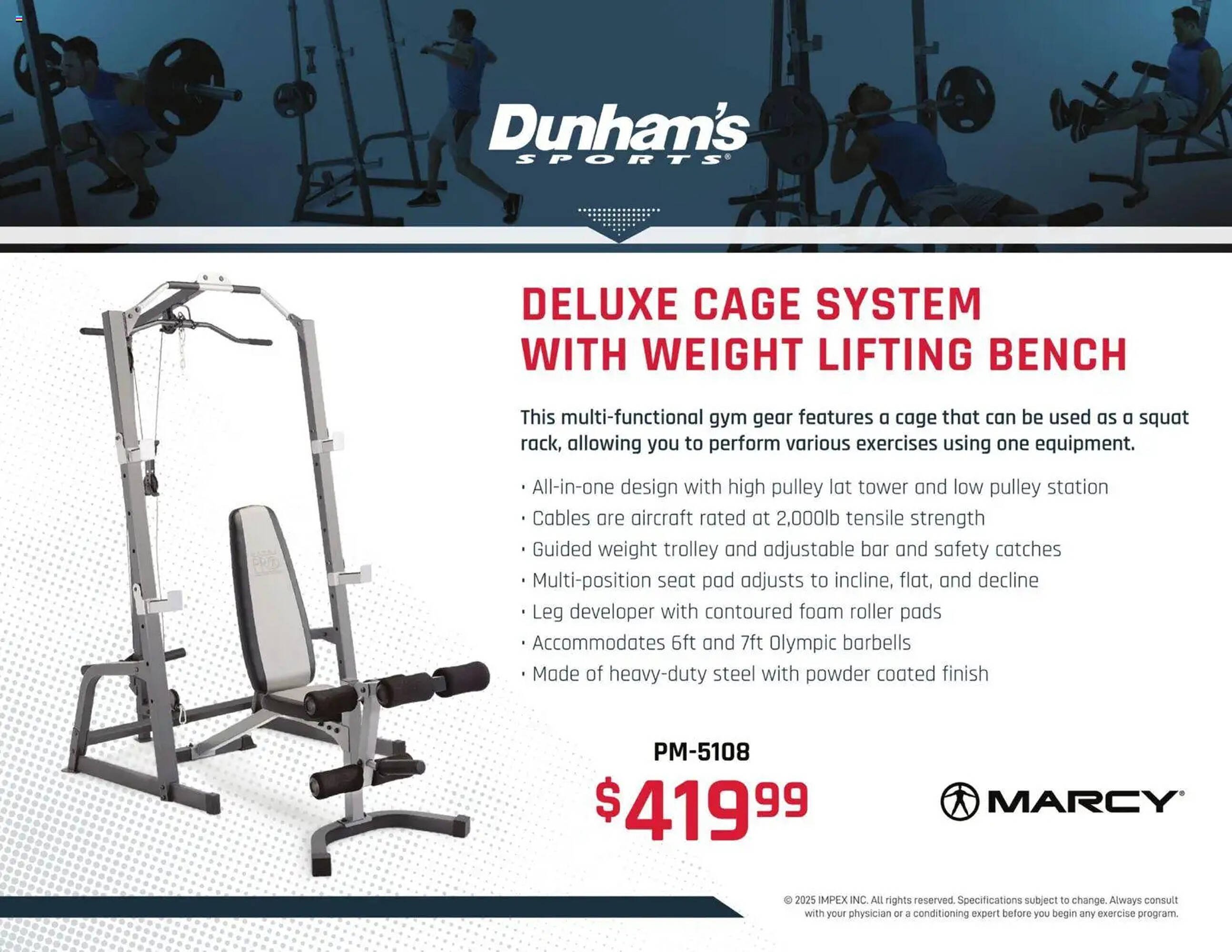 Dunham&#039;s Sports weekly ad