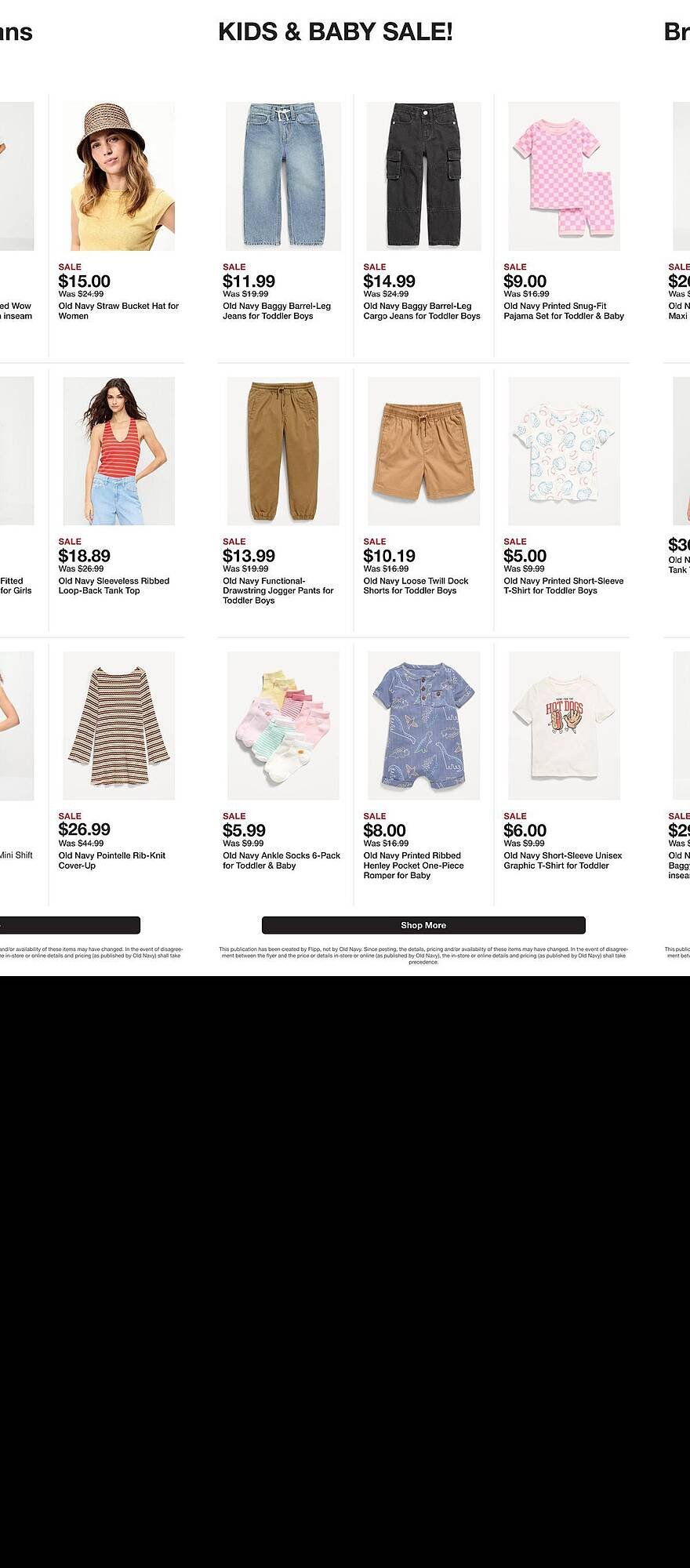 Old Navy weekly ad