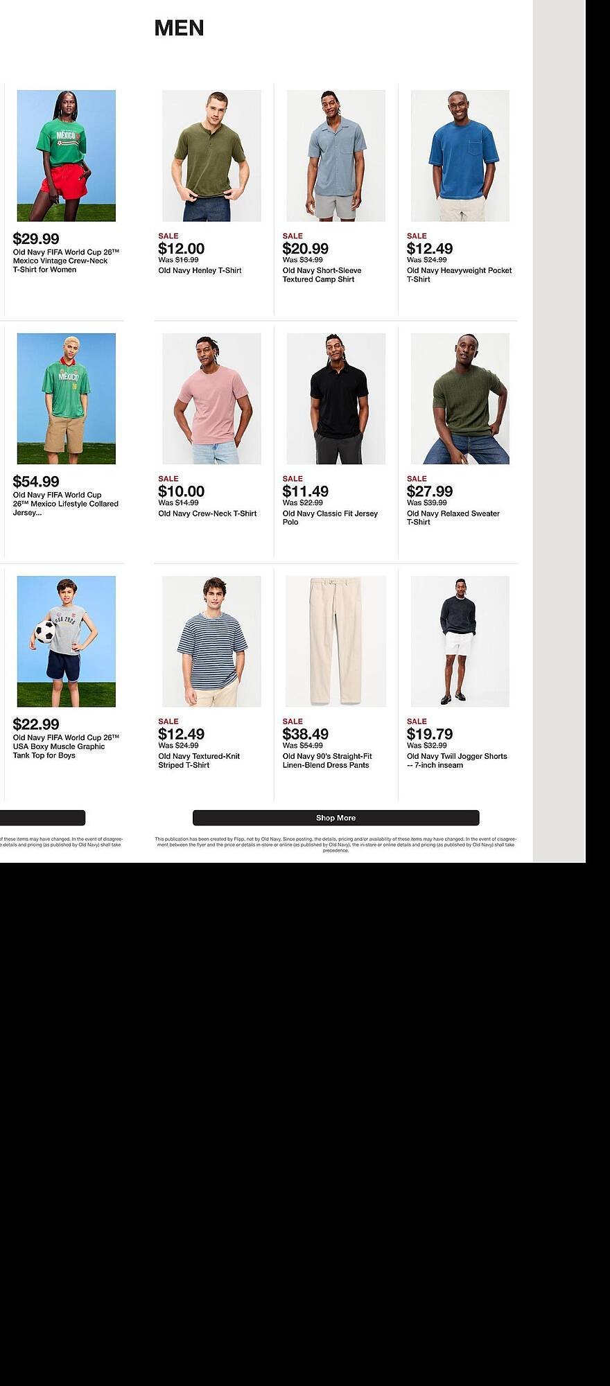 Old Navy weekly ad