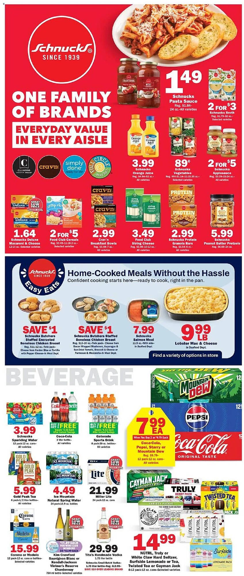 Schnucks weekly ad