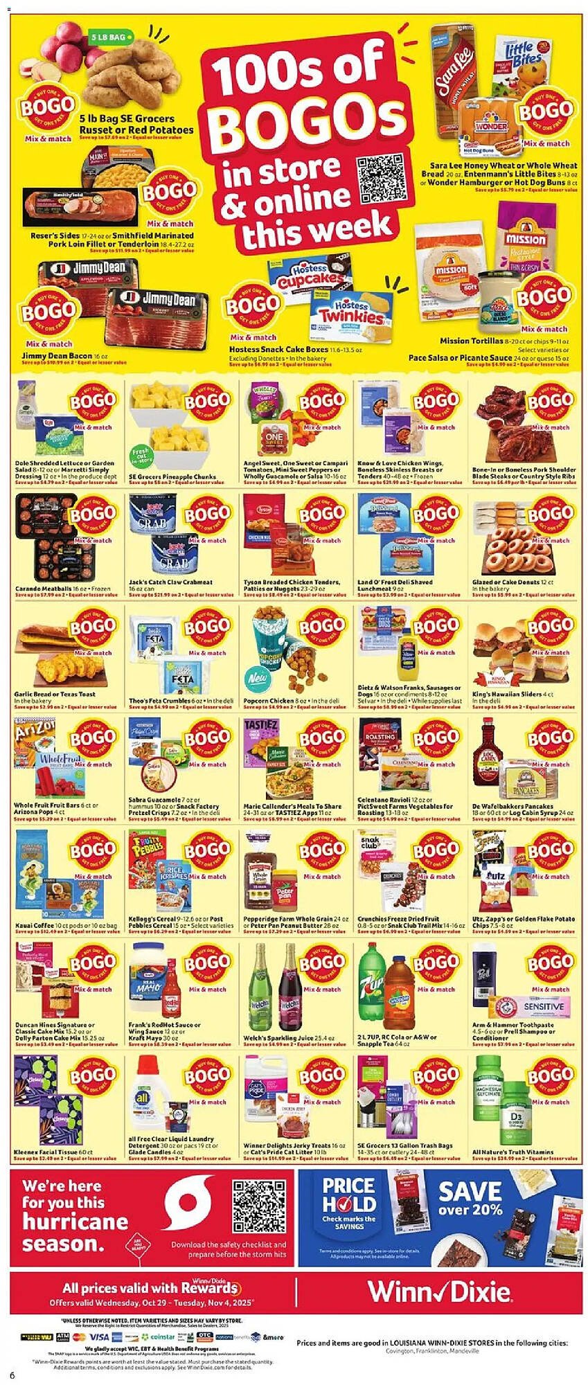 Winn Dixie weekly ad (2025-10-29 - 2025-11-05) | 10