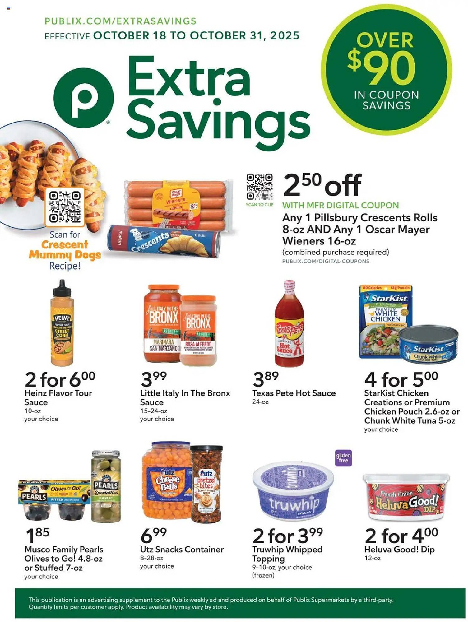 Publix weekly ad (2025-10-18 - 2025-10-31) | 1