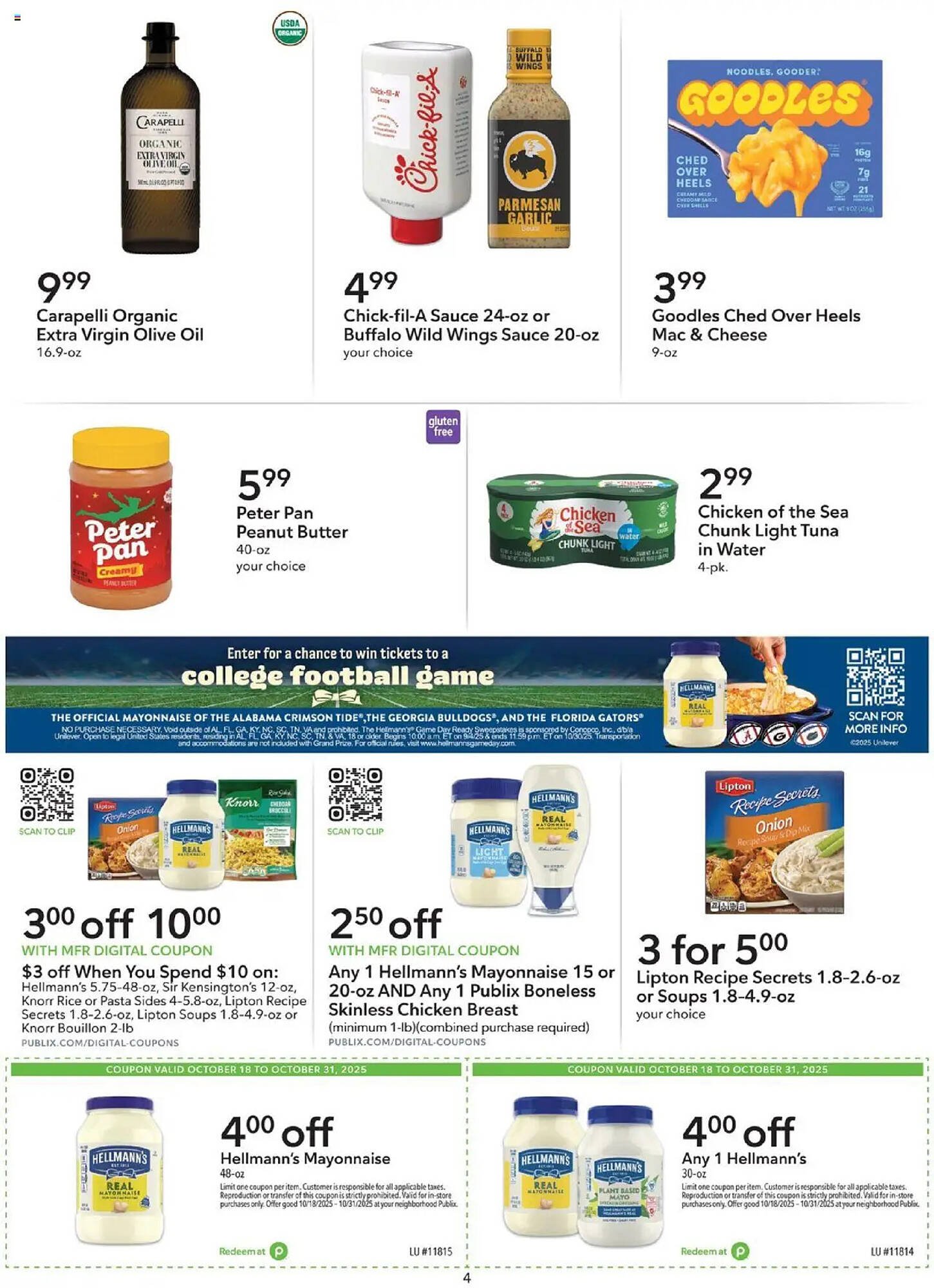 Publix weekly ad (2025-10-18 - 2025-10-31) | 4
