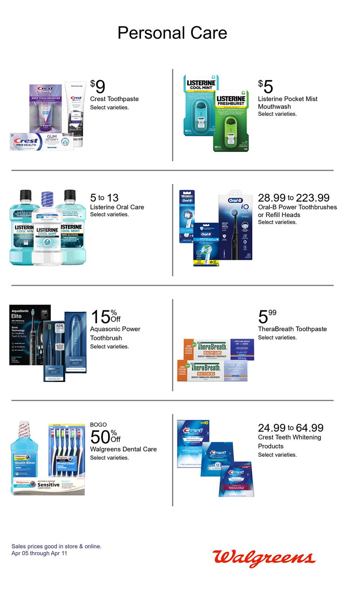 Walgreens weekly ad