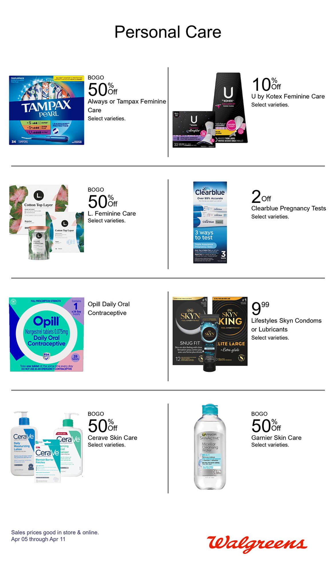 Walgreens weekly ad