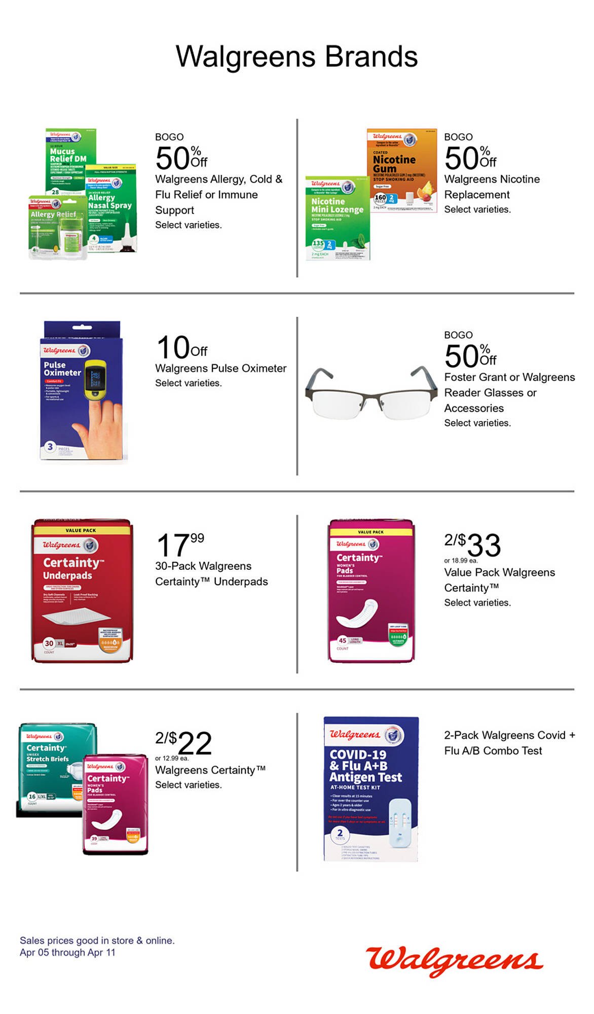Walgreens weekly ad