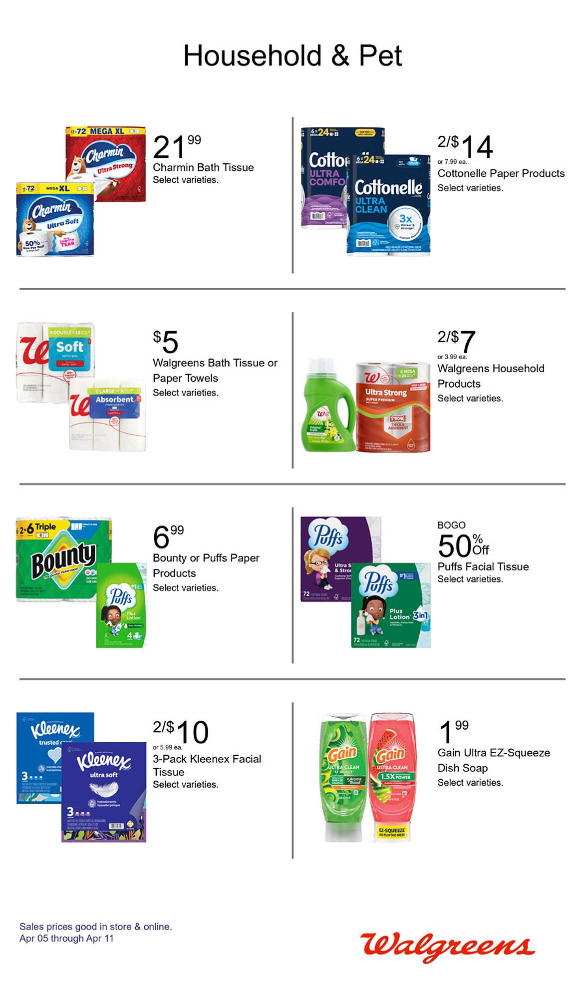 Walgreens weekly ad