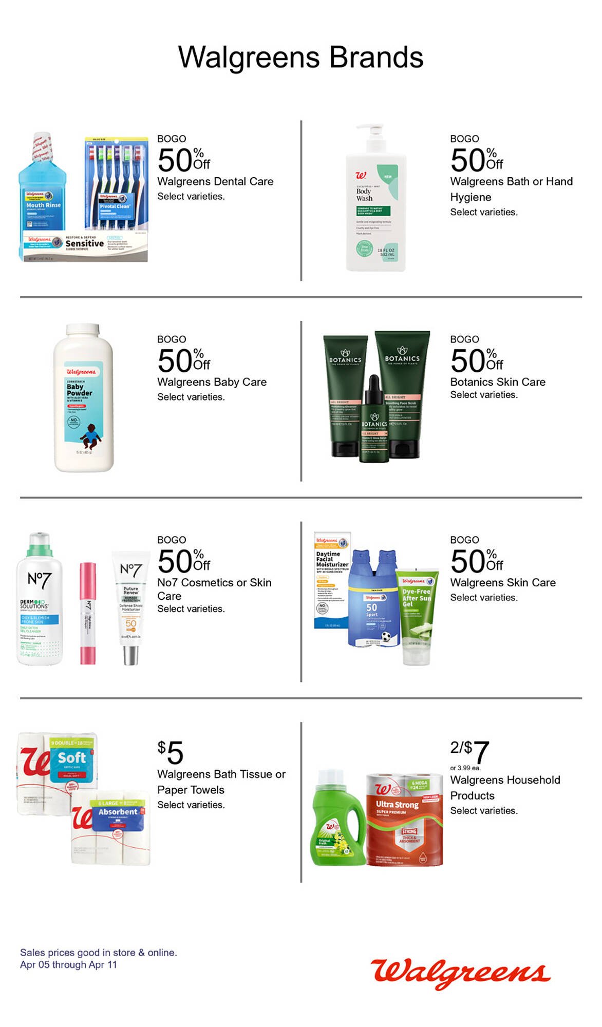 Walgreens weekly ad