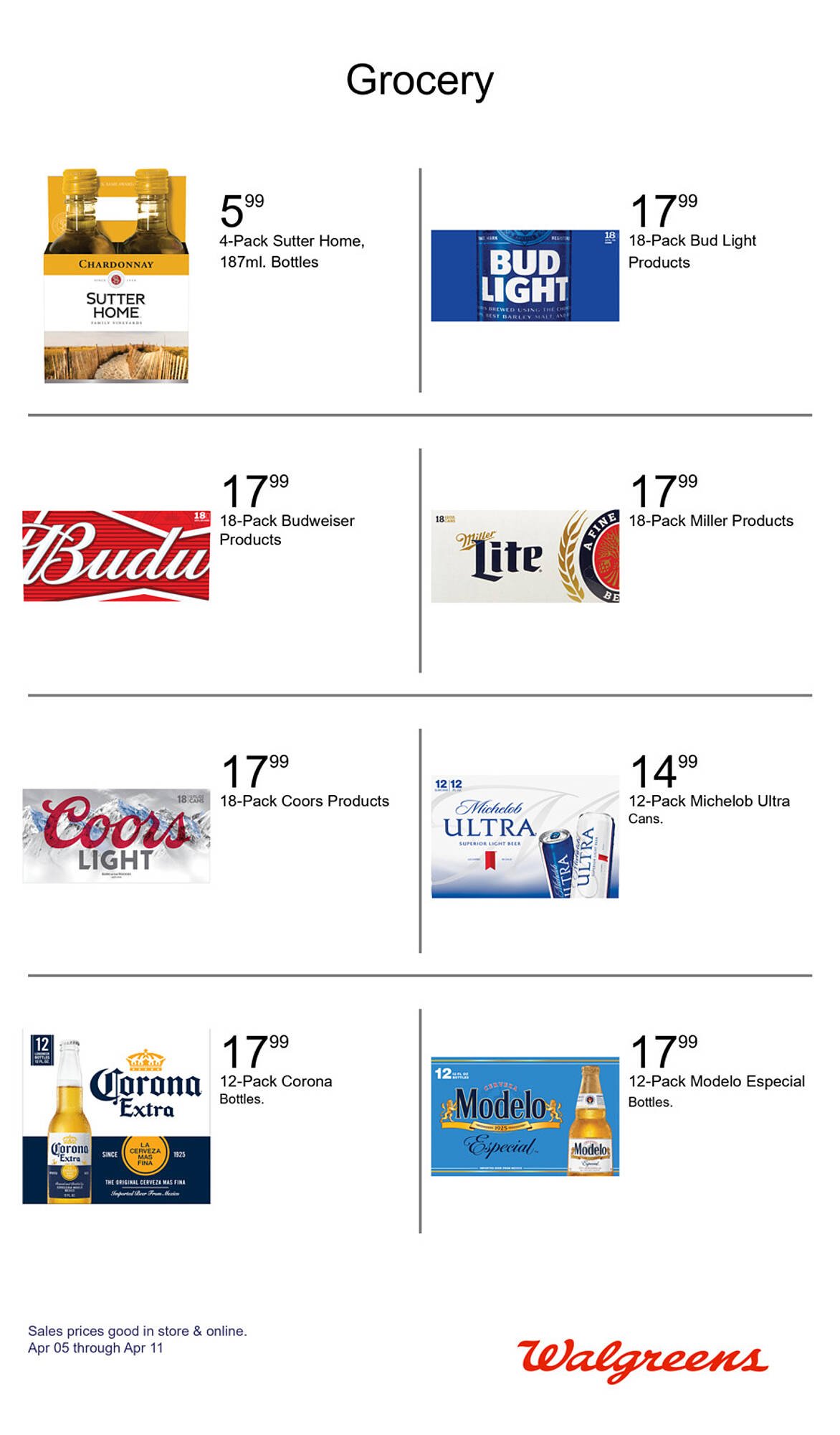 Walgreens weekly ad
