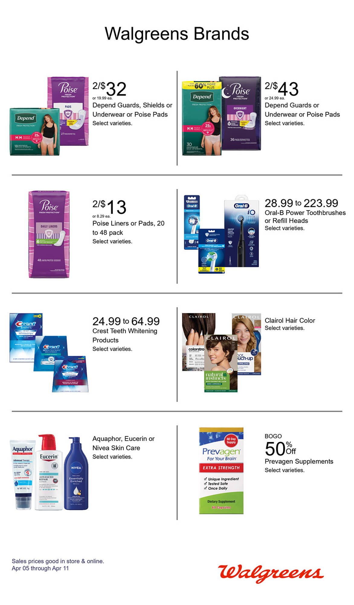 Walgreens weekly ad