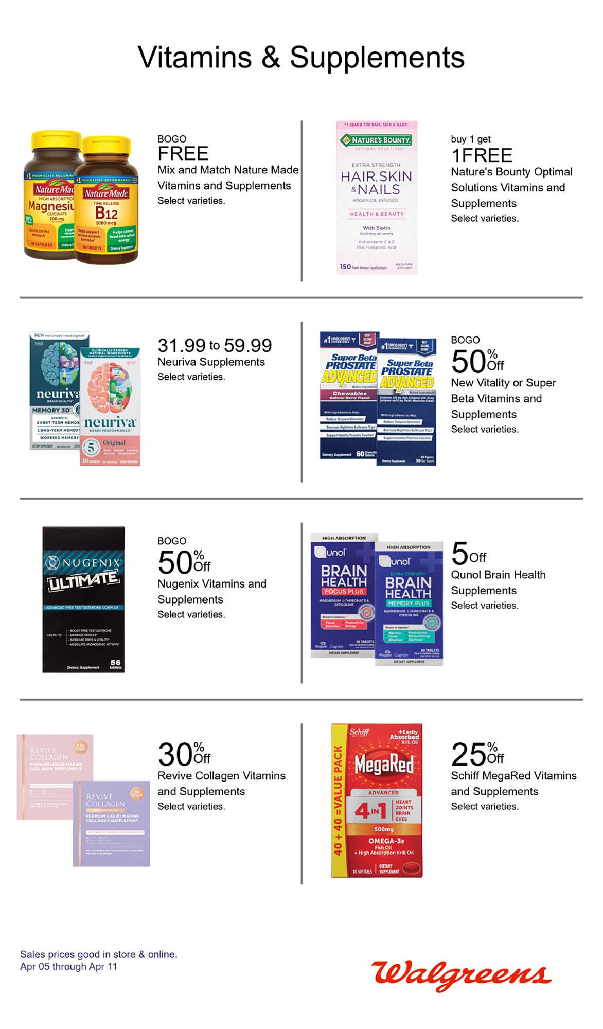 Walgreens weekly ad