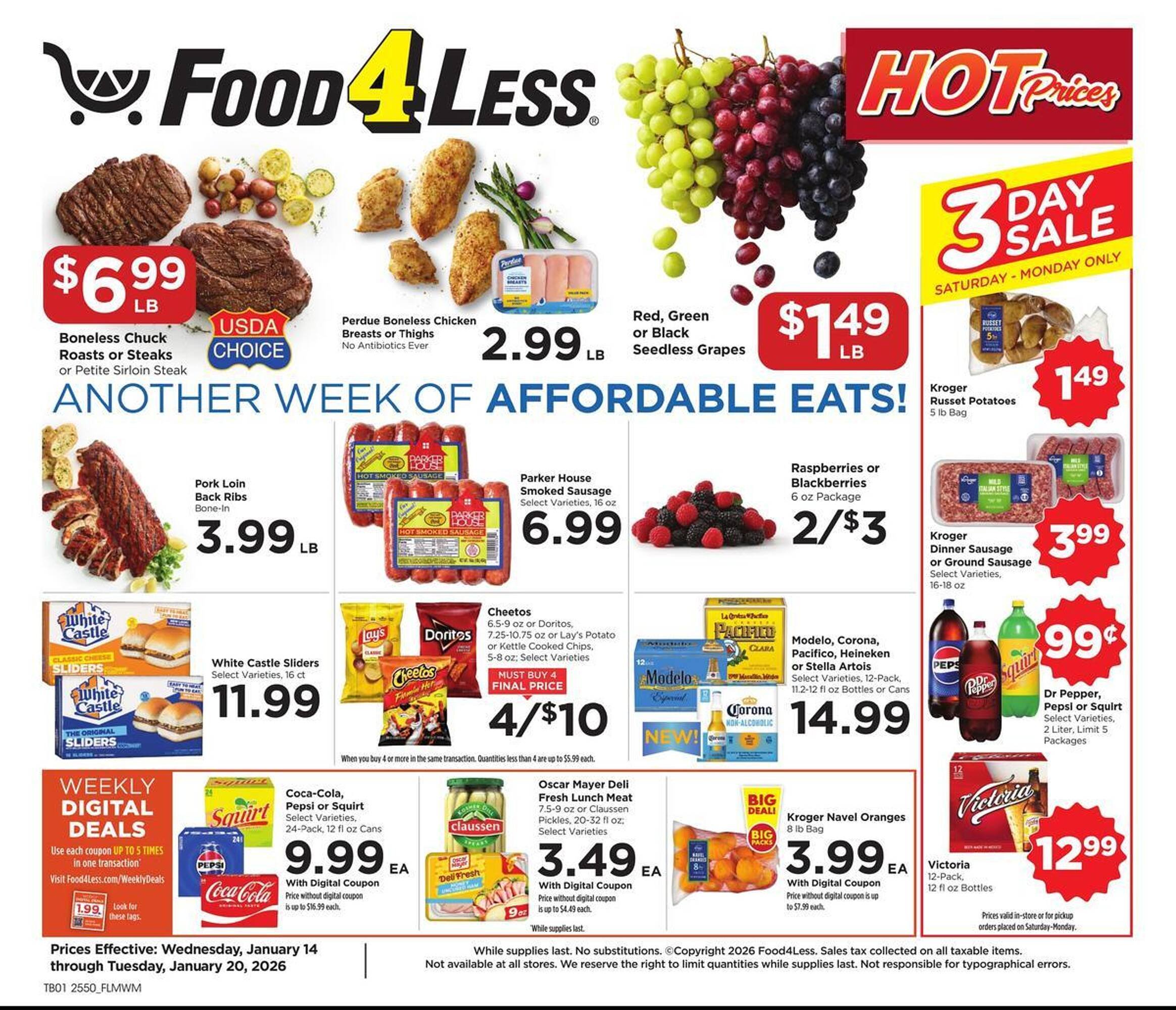 Food 4 Less weekly ad