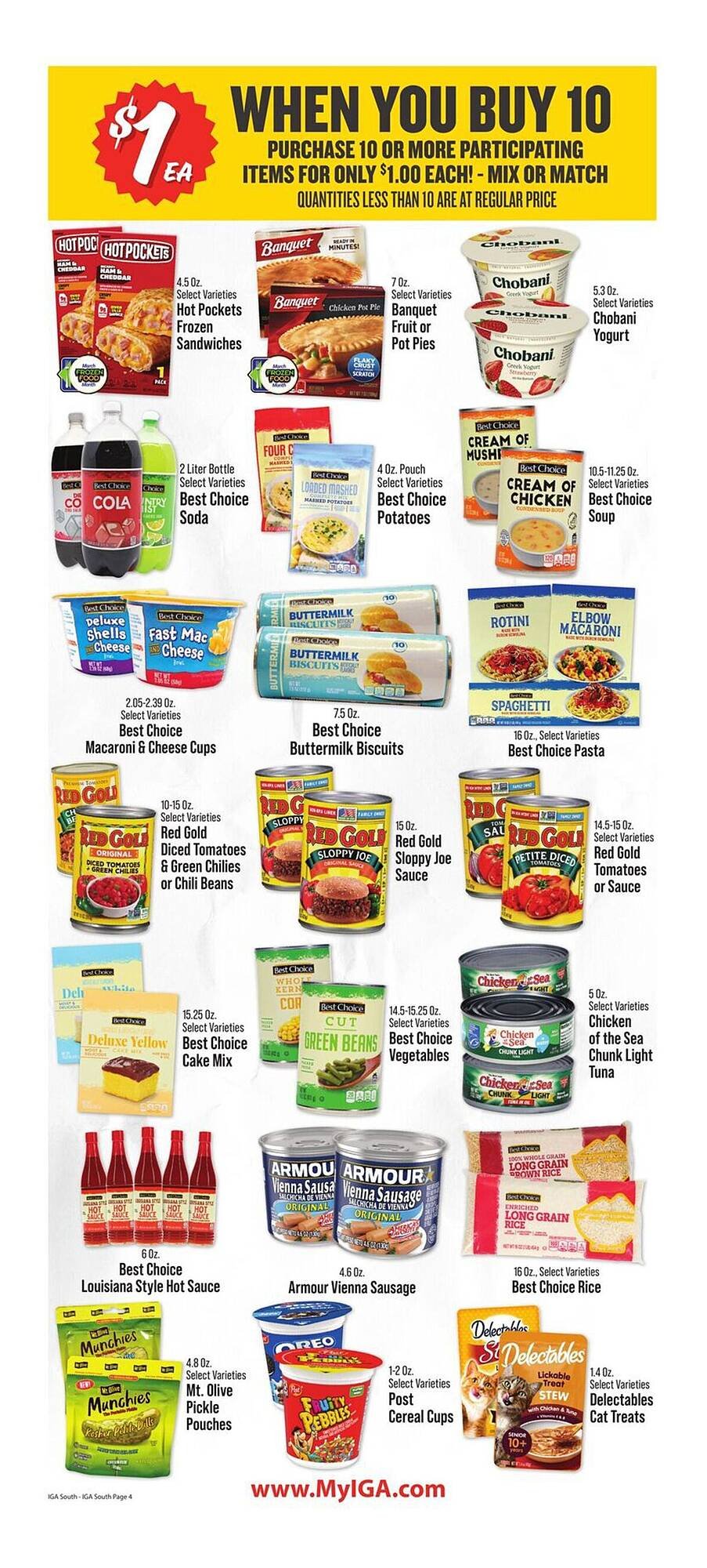 IGA weekly ad