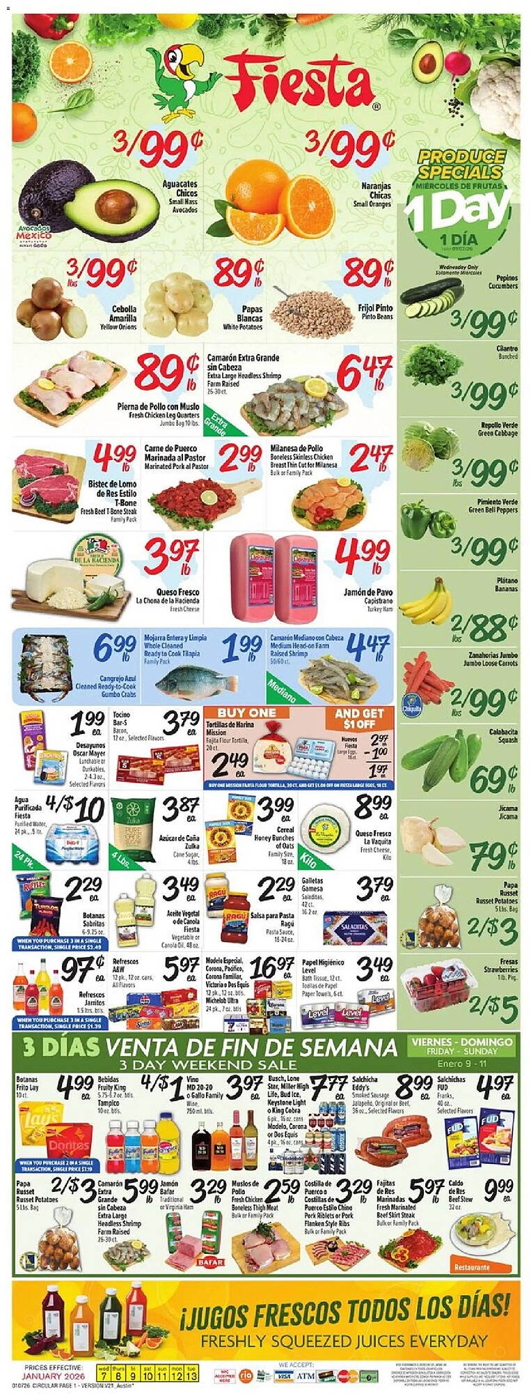 Fiesta Mart weekly ad