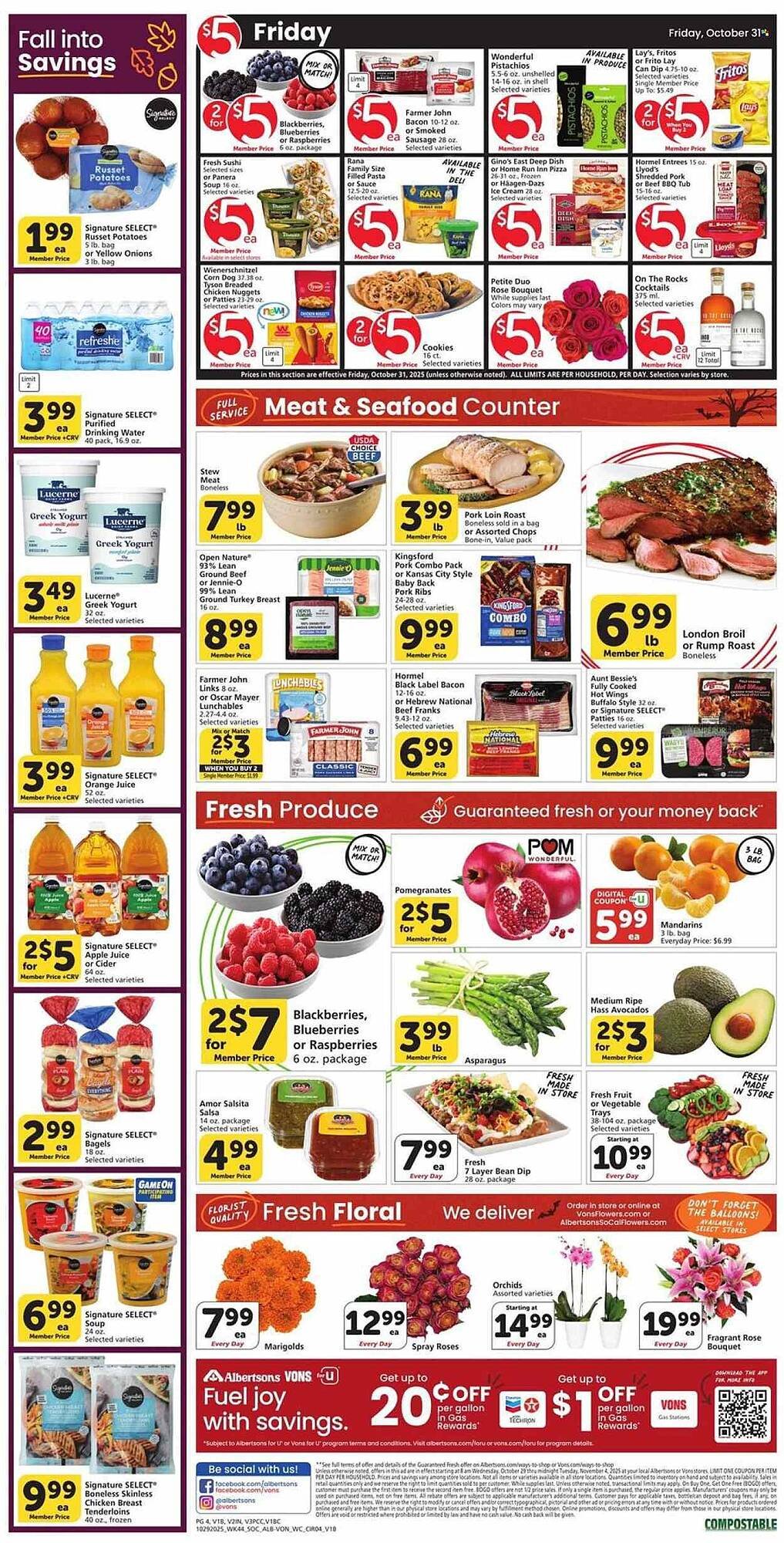 Albertsons weekly ad (2025-10-29 - 2025-11-04) | 3