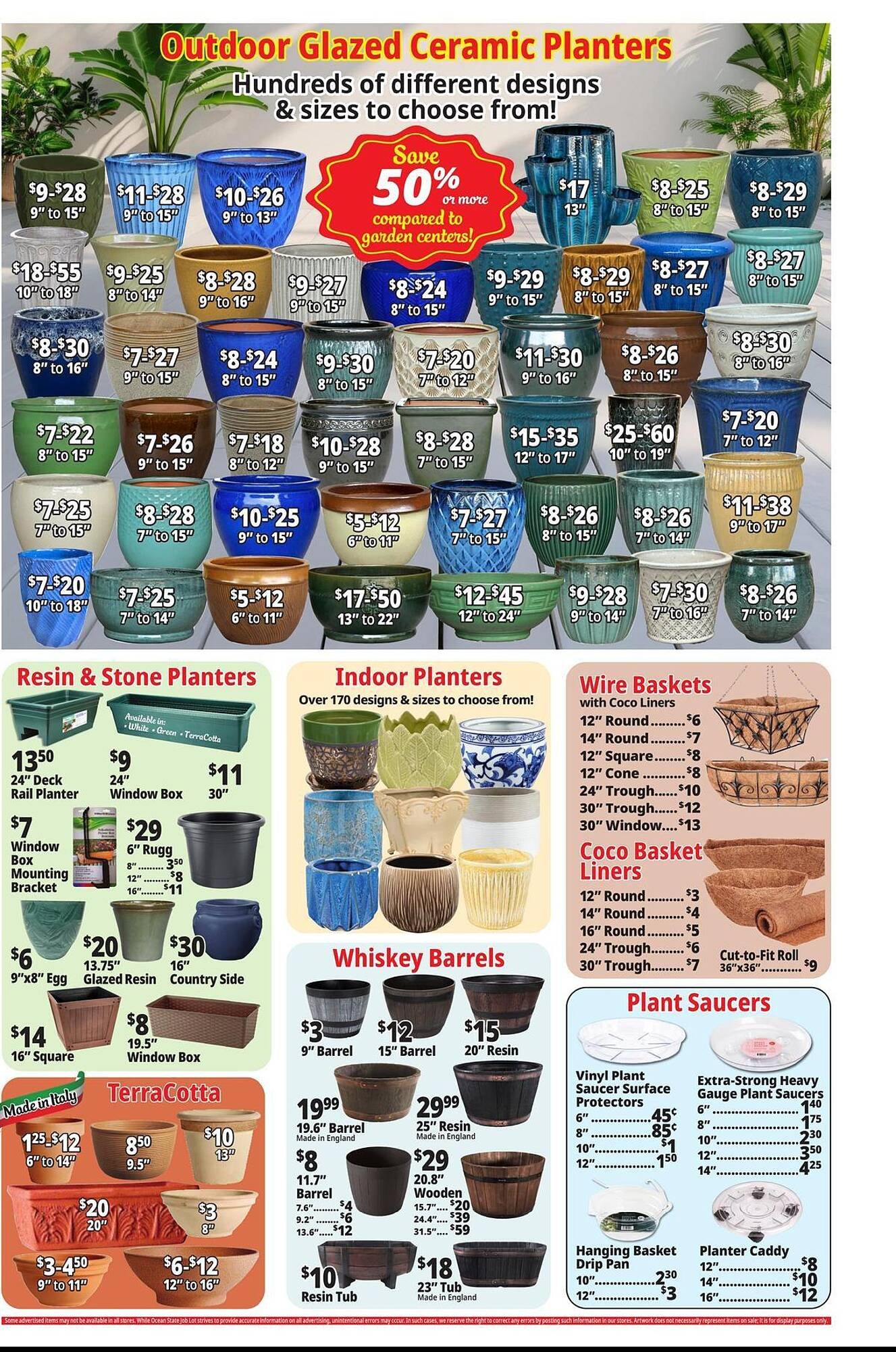 Ocean State Job Lot flyer