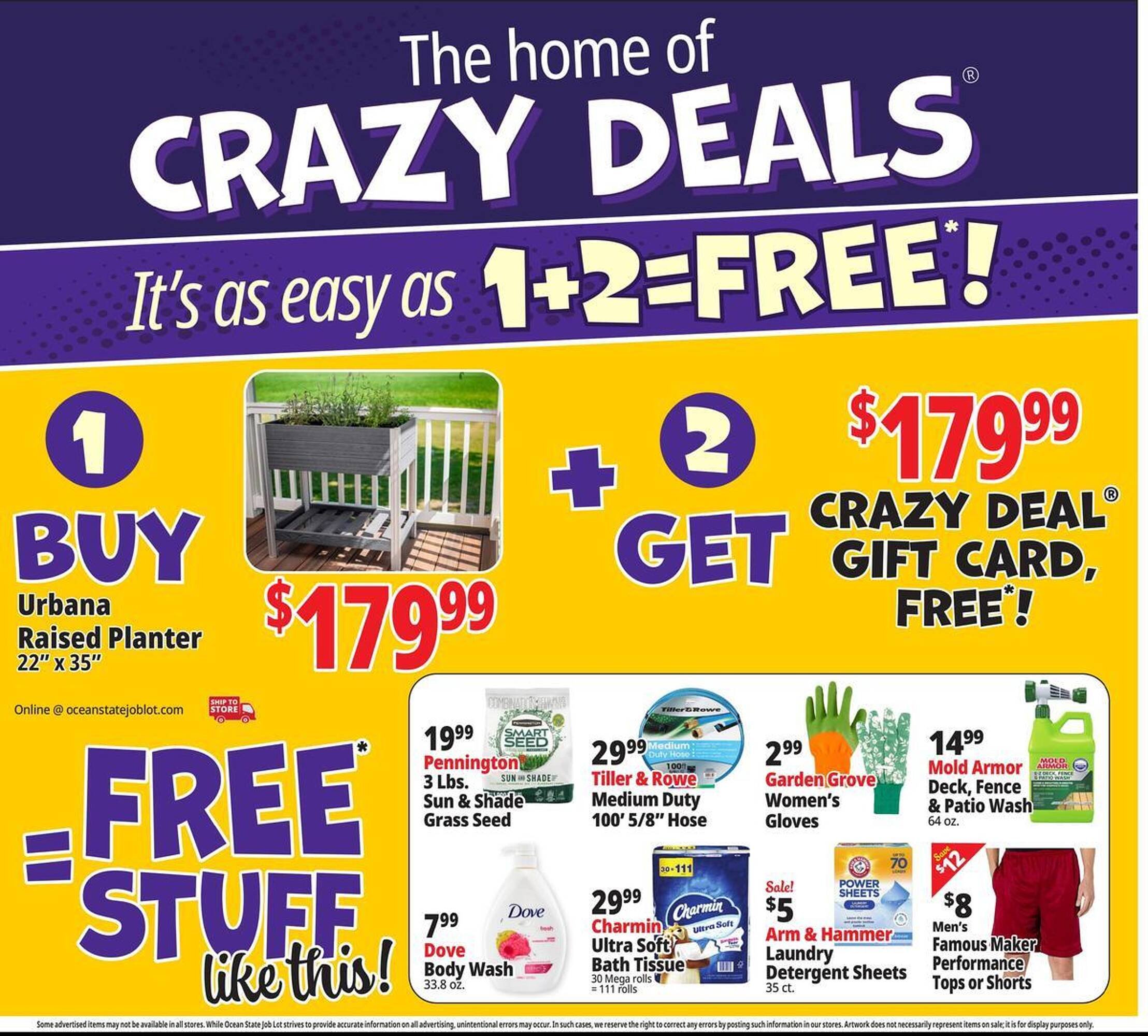 Ocean State Job Lot flyer