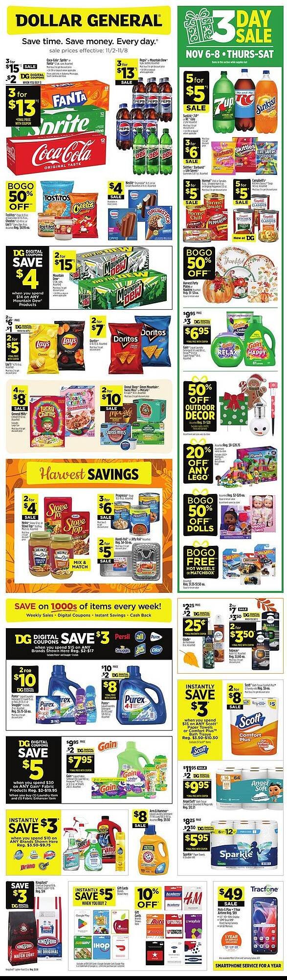 Dollar General weekly ad (2025-11-06 - 2025-11-08) | 1