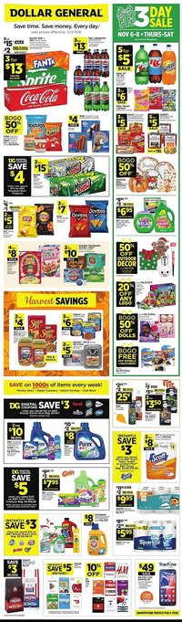 Dollar General weekly ad (2025-11-06 - 2025-11-08)