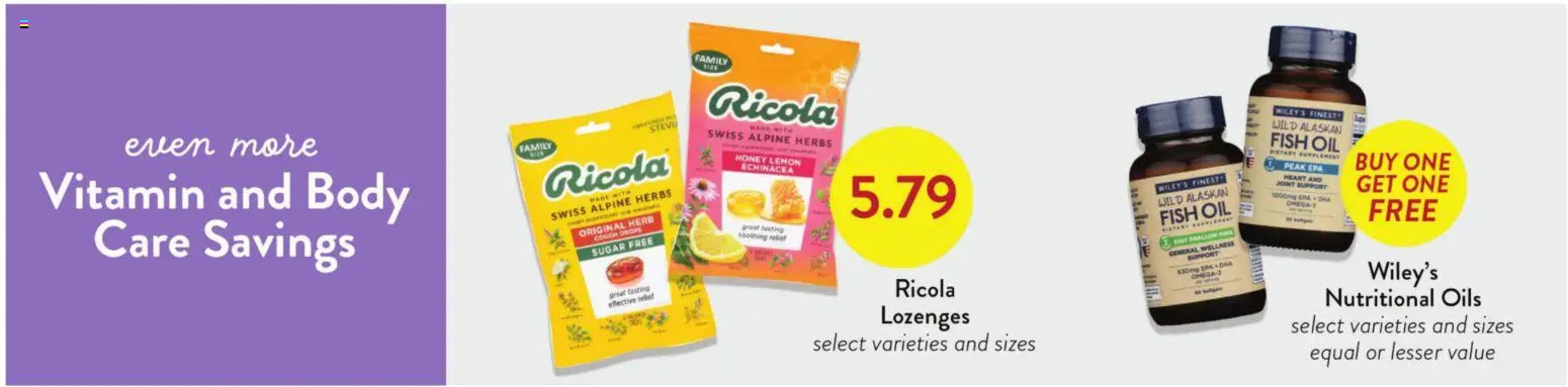 Fresh Thyme weekly ad