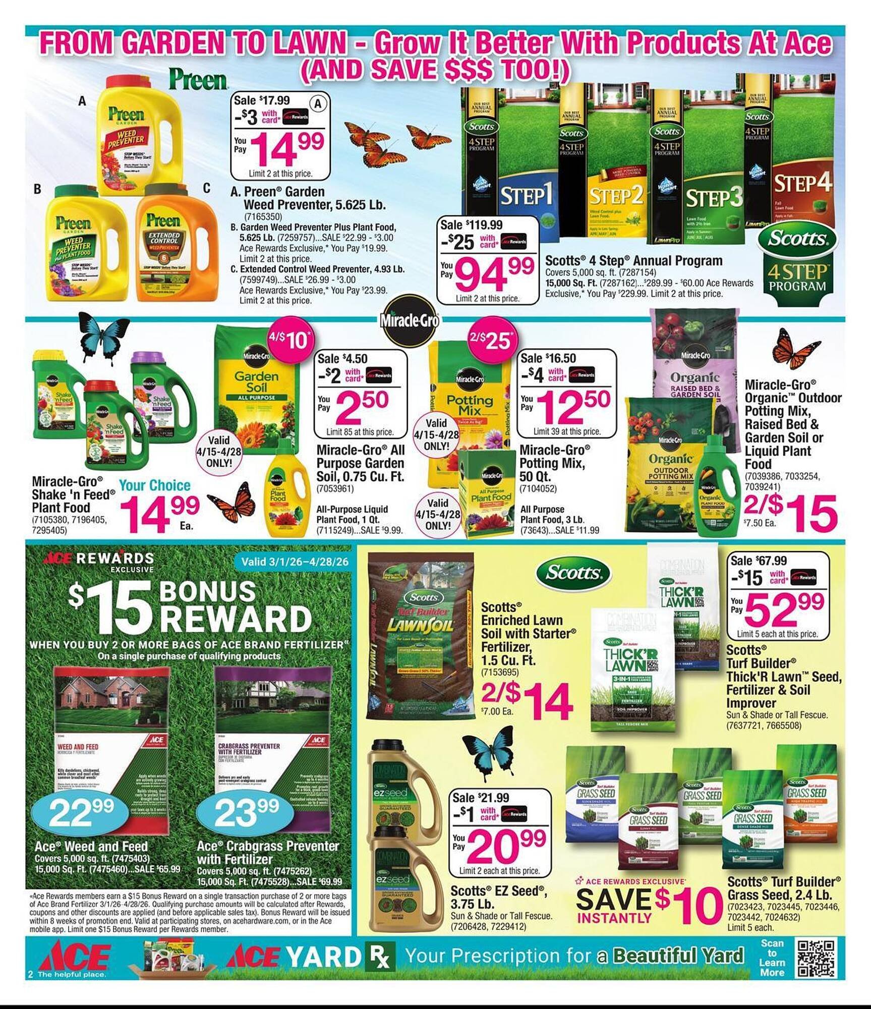 Ace Hardware flyer