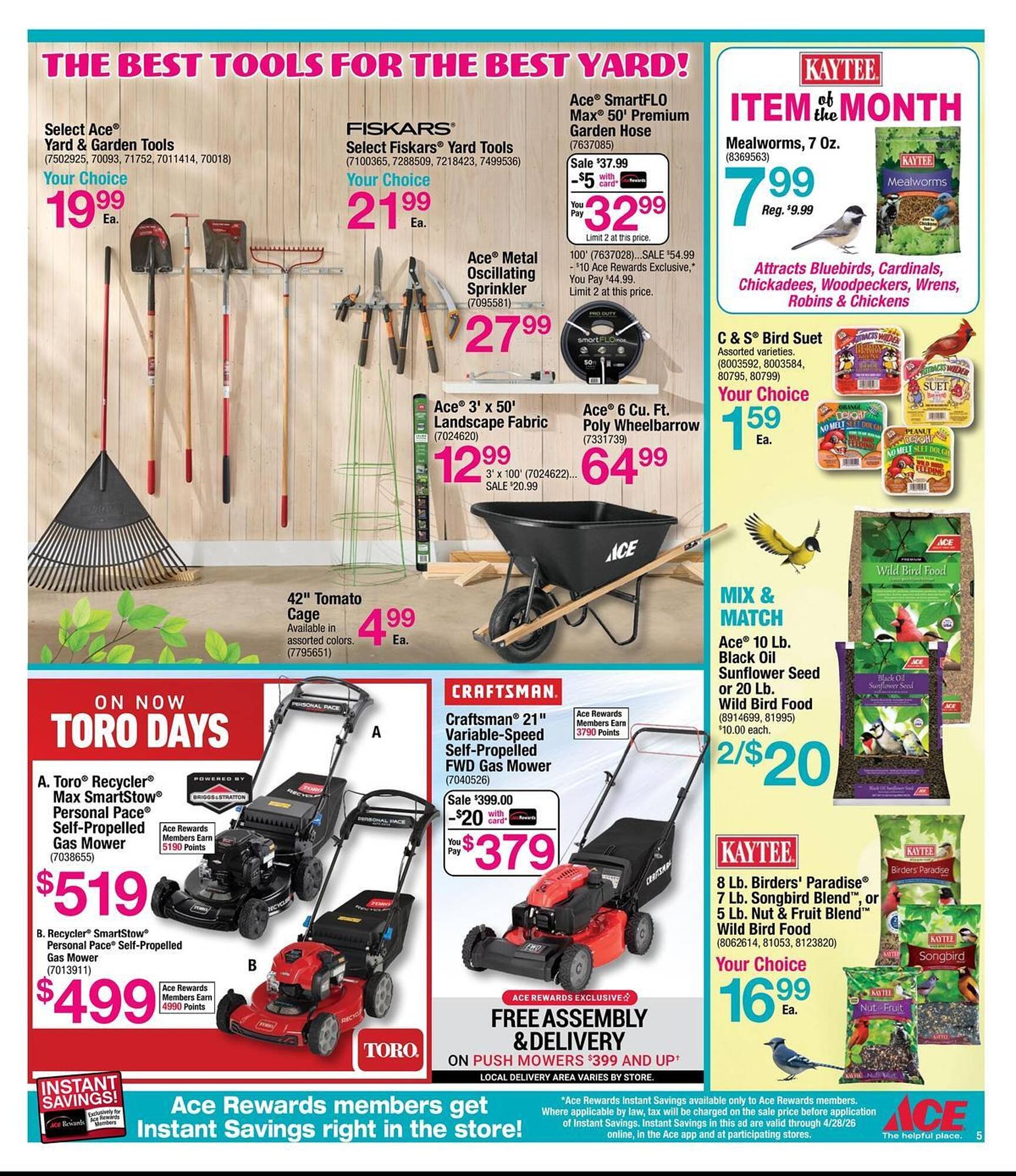 Ace Hardware flyer