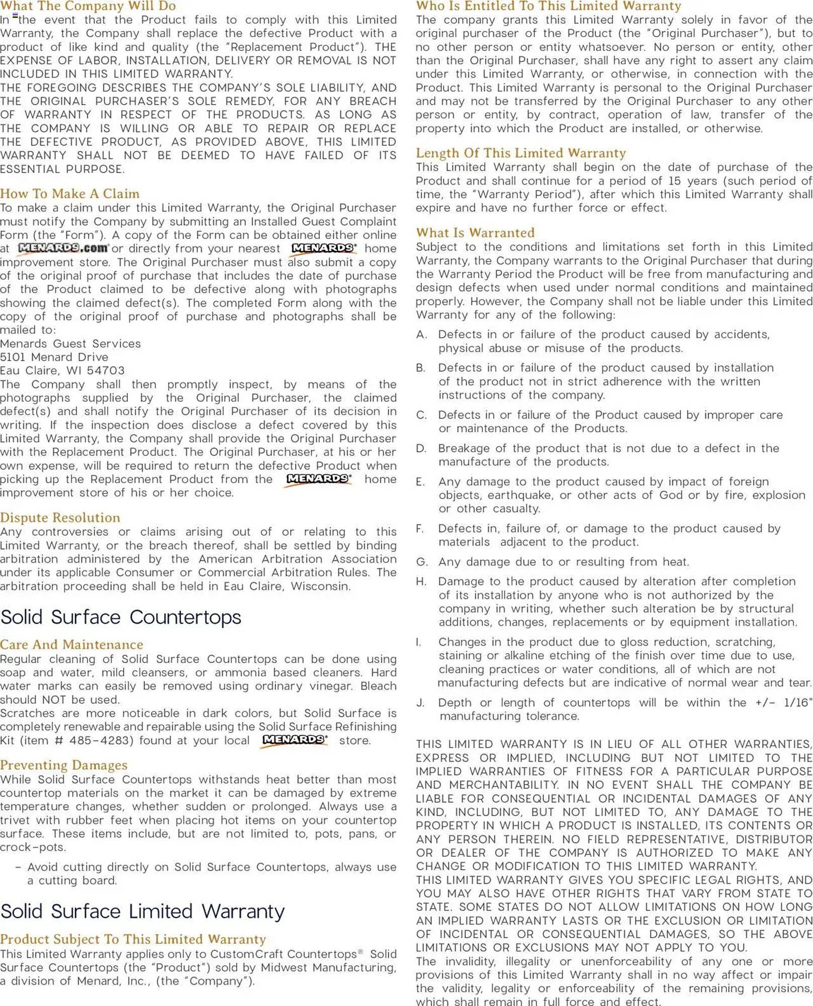 Menards Weekly Ad (2025-01-01 - 2025-12-31)