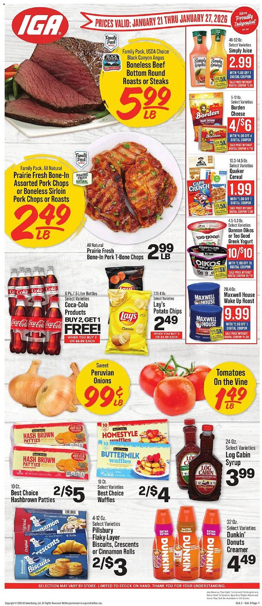 IGA weekly ad