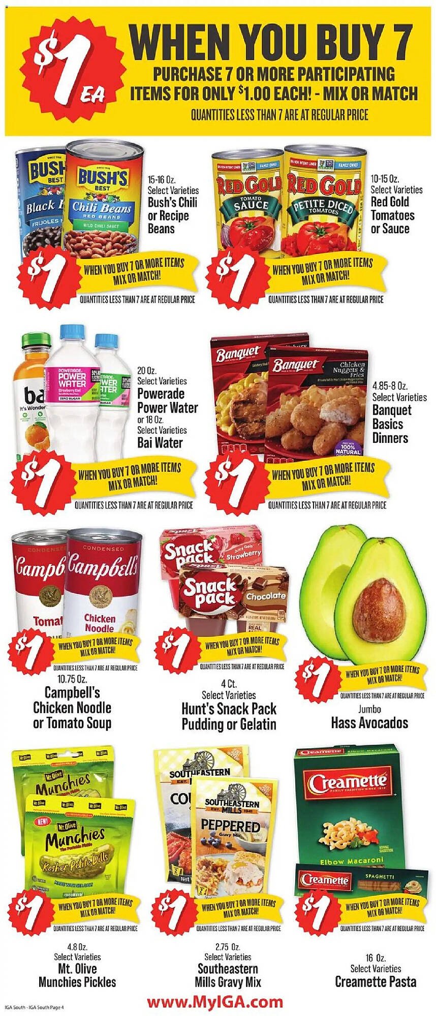 IGA weekly ad