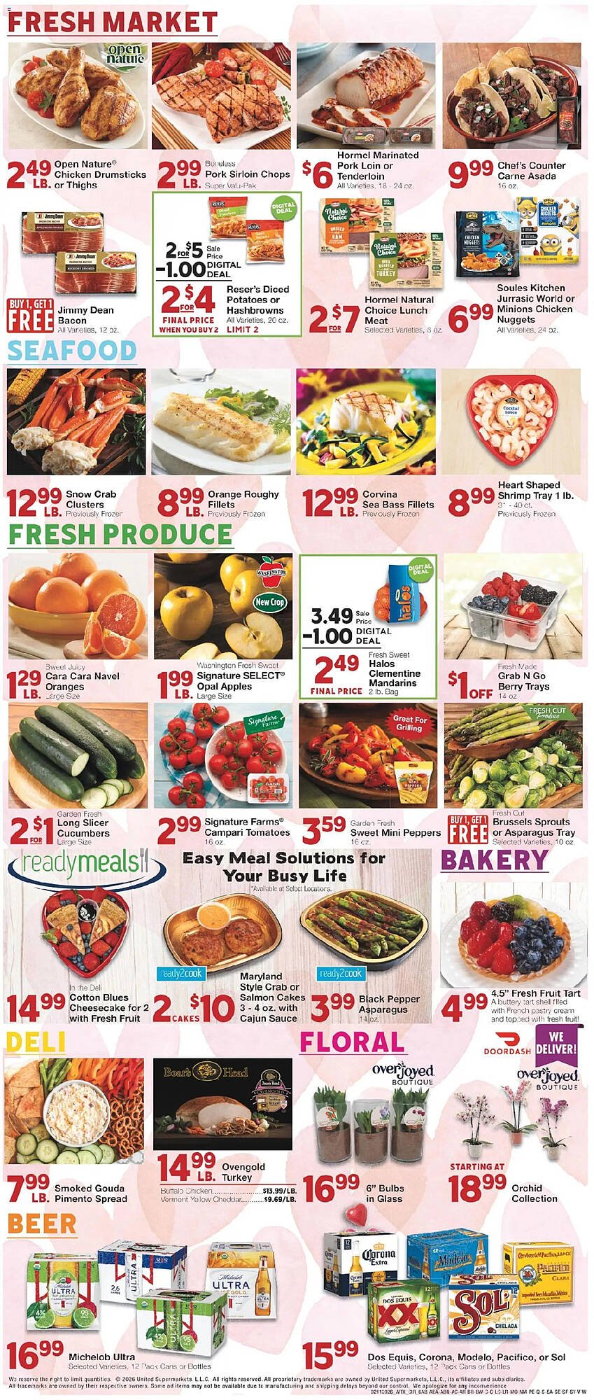 United Supermarkets weekly ad