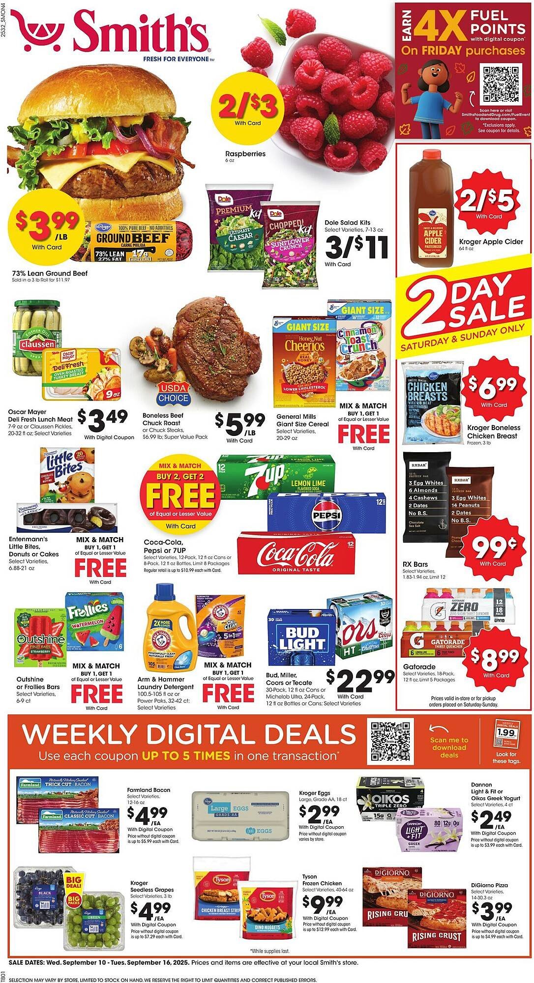 Smith&#039;s weekly ad (2025-09-10 - 2025-09-16) | 1