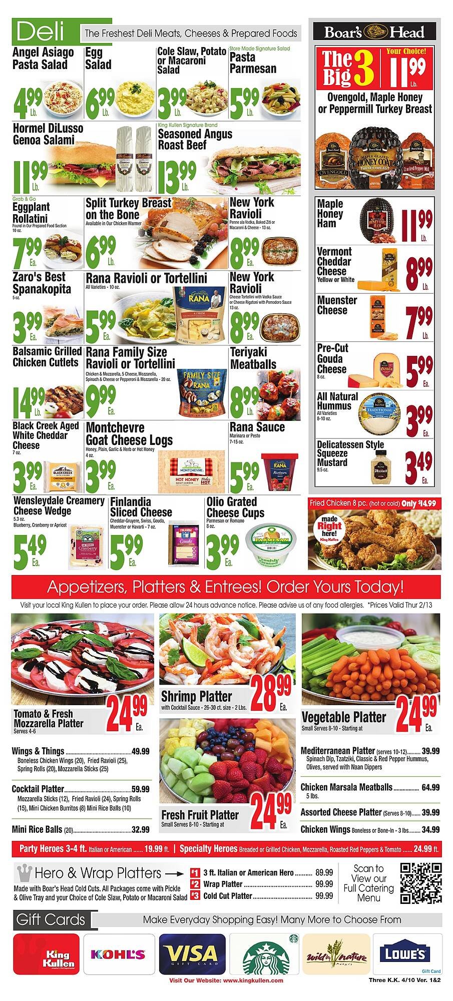 King Kullen weekly ad
