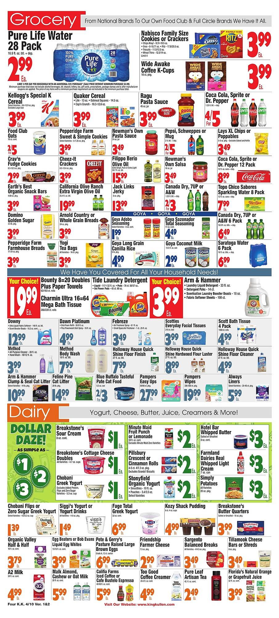 King Kullen weekly ad