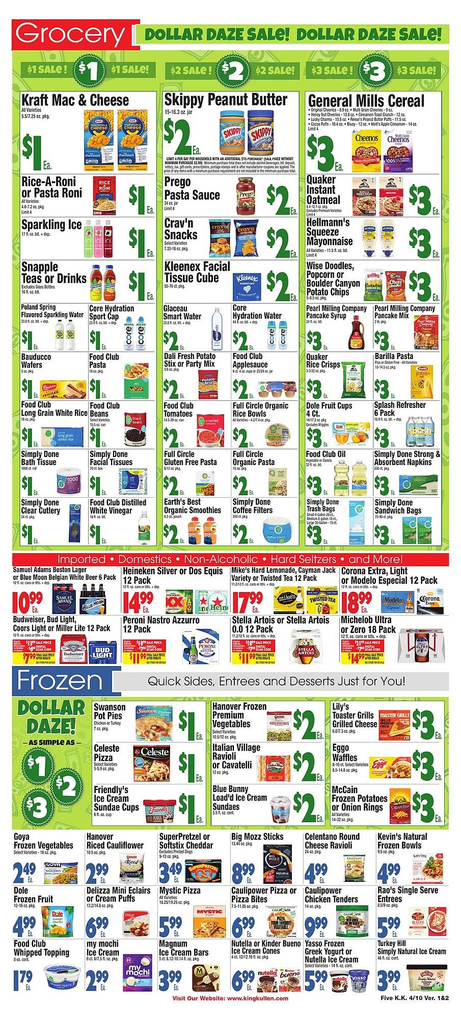 King Kullen weekly ad