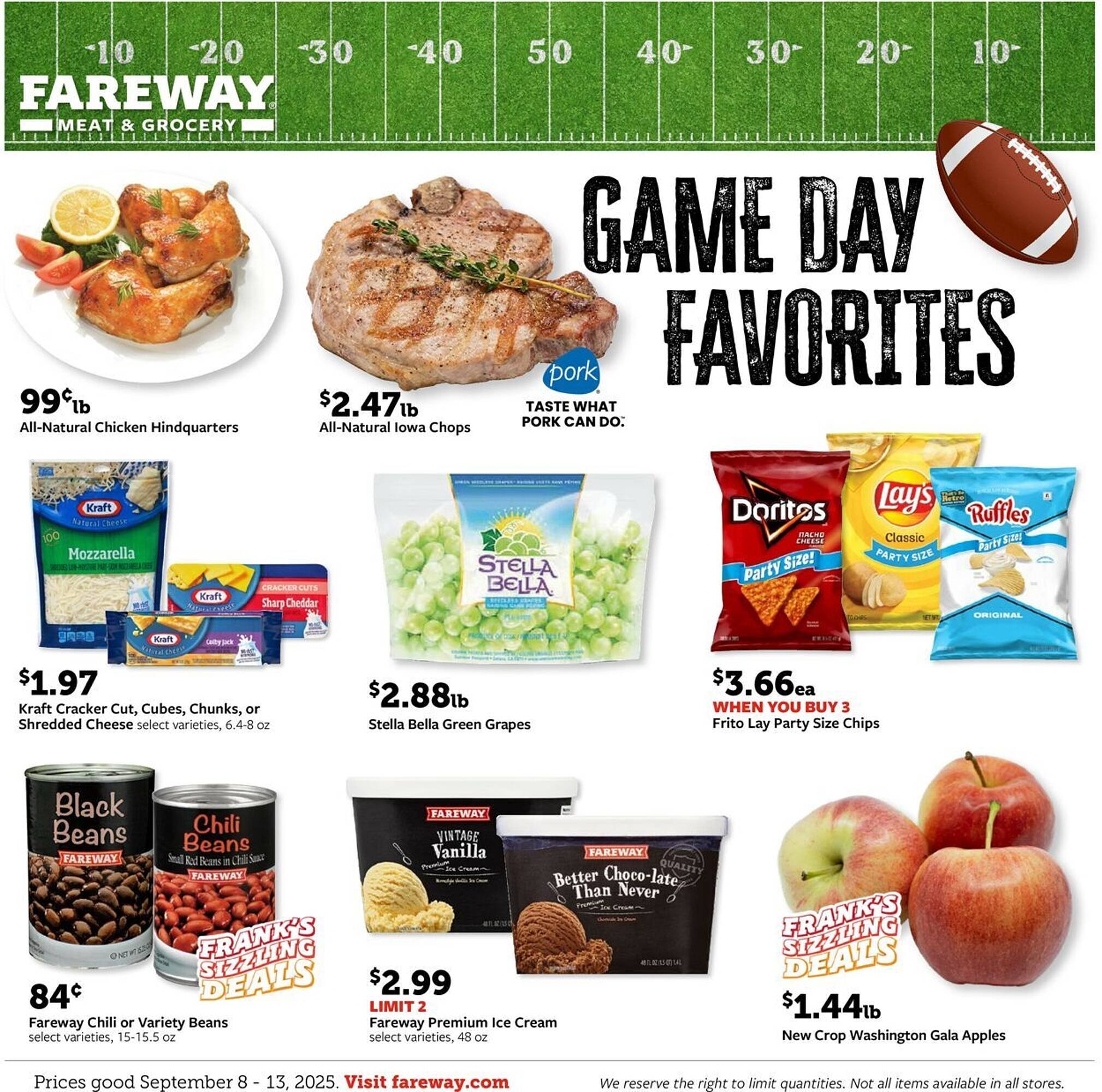 Fareway weekly ad (2025-09-07 - 2025-09-13) | 1