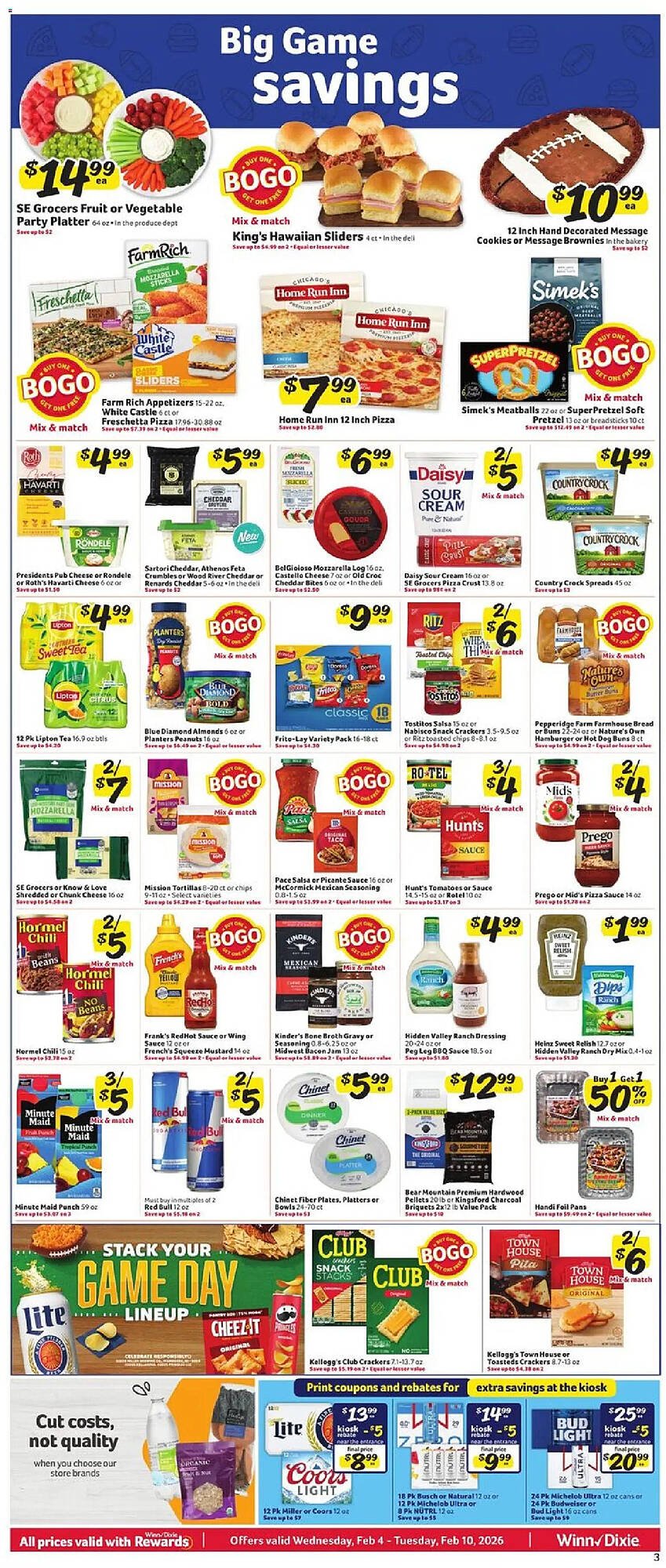 Winn Dixie weekly ad