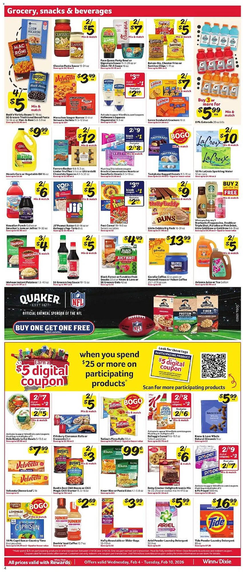 Winn Dixie weekly ad
