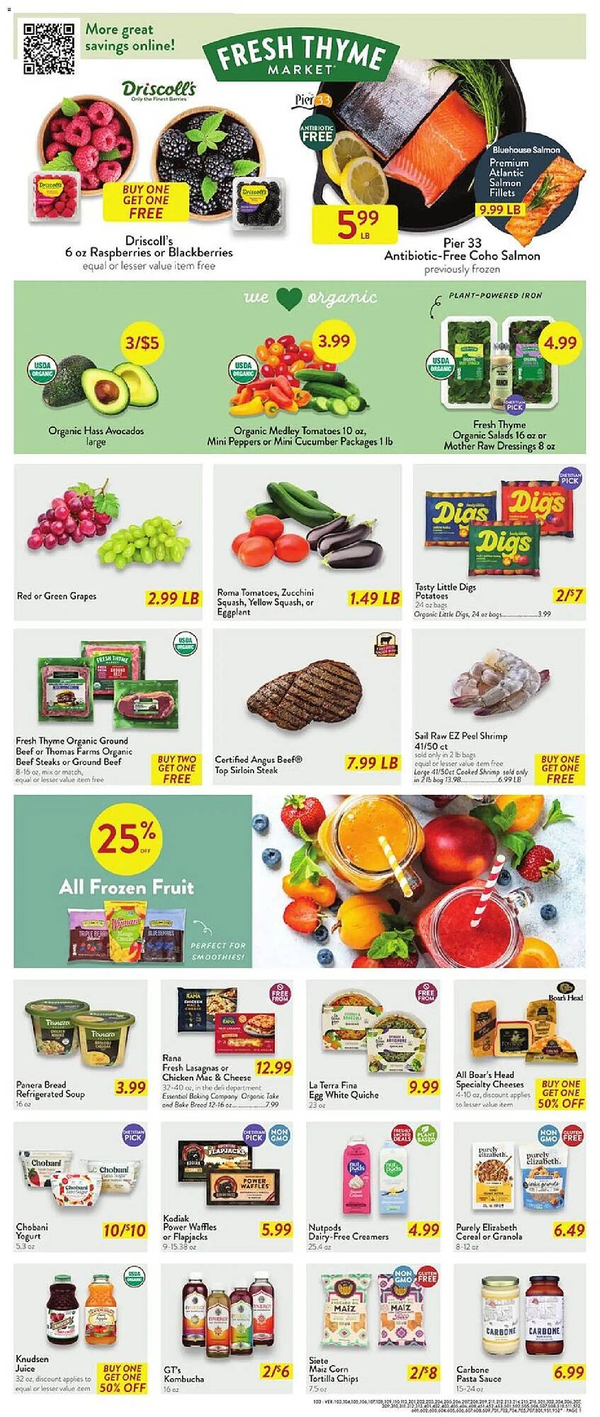 Fresh Thyme weekly ad