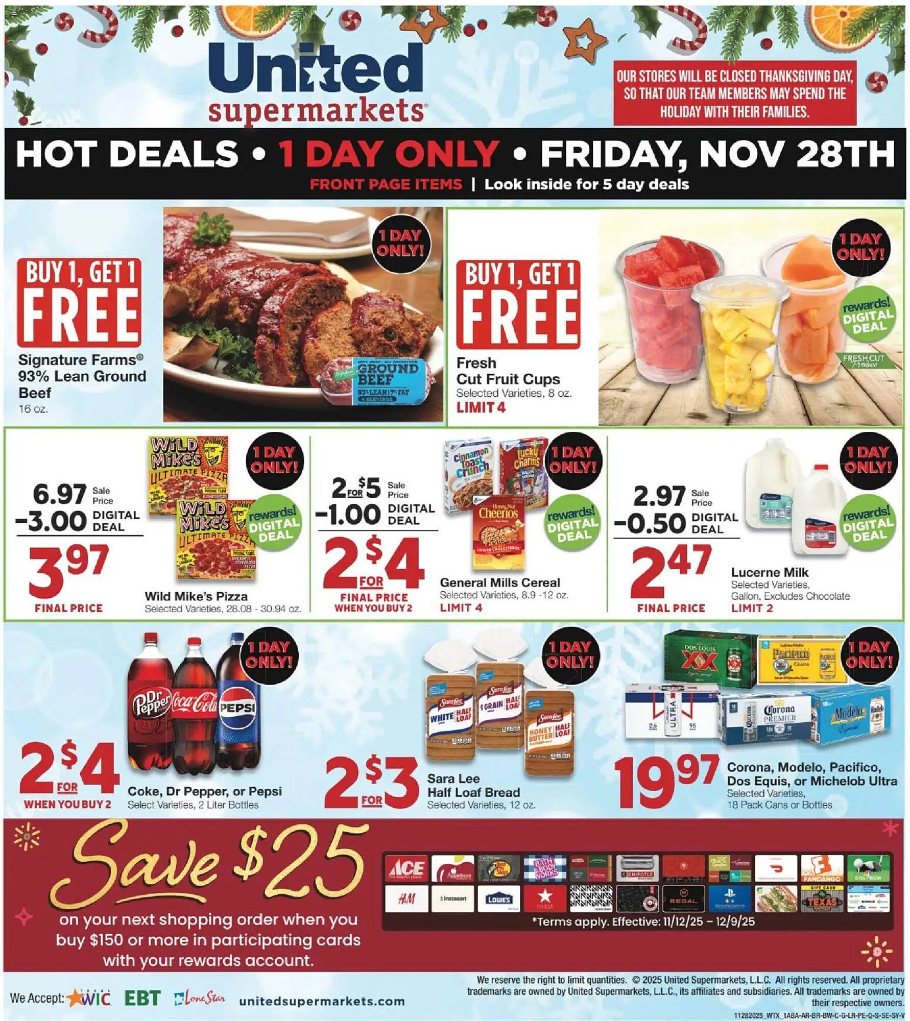 United Supermarkets weekly ad