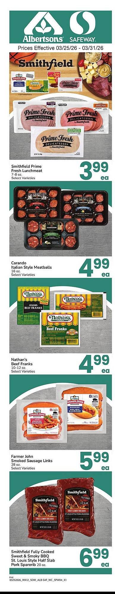Safeway weekly ad