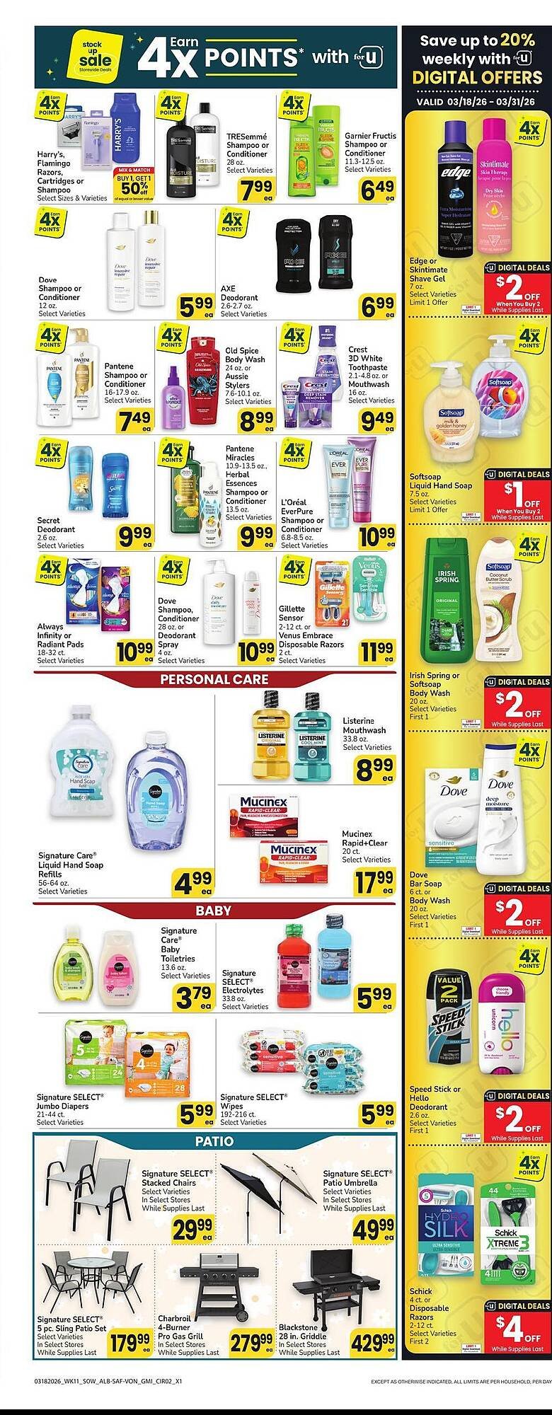 Safeway weekly ad