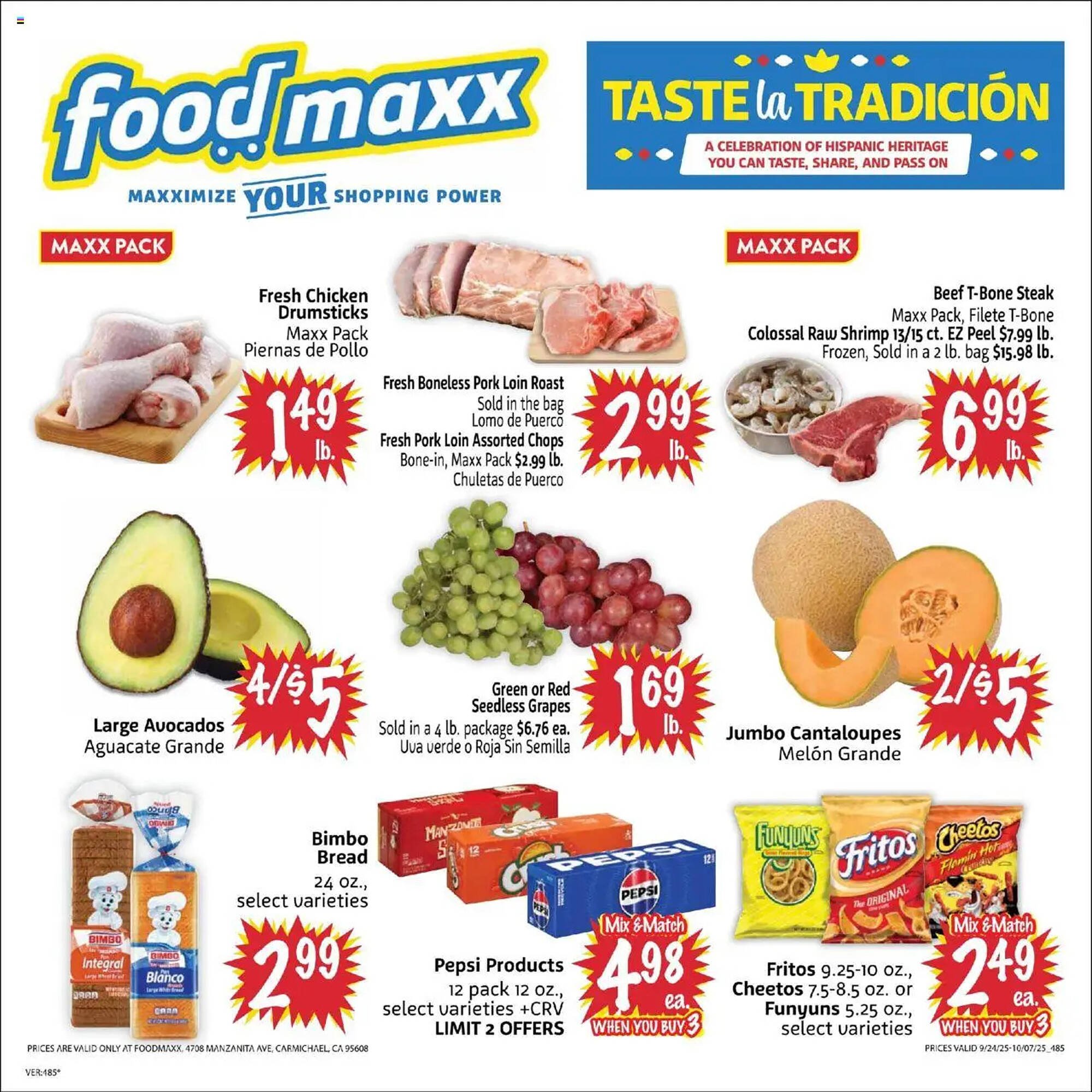 Foodmaxx weekly ad (2025-09-24 - 2025-10-08) | 1