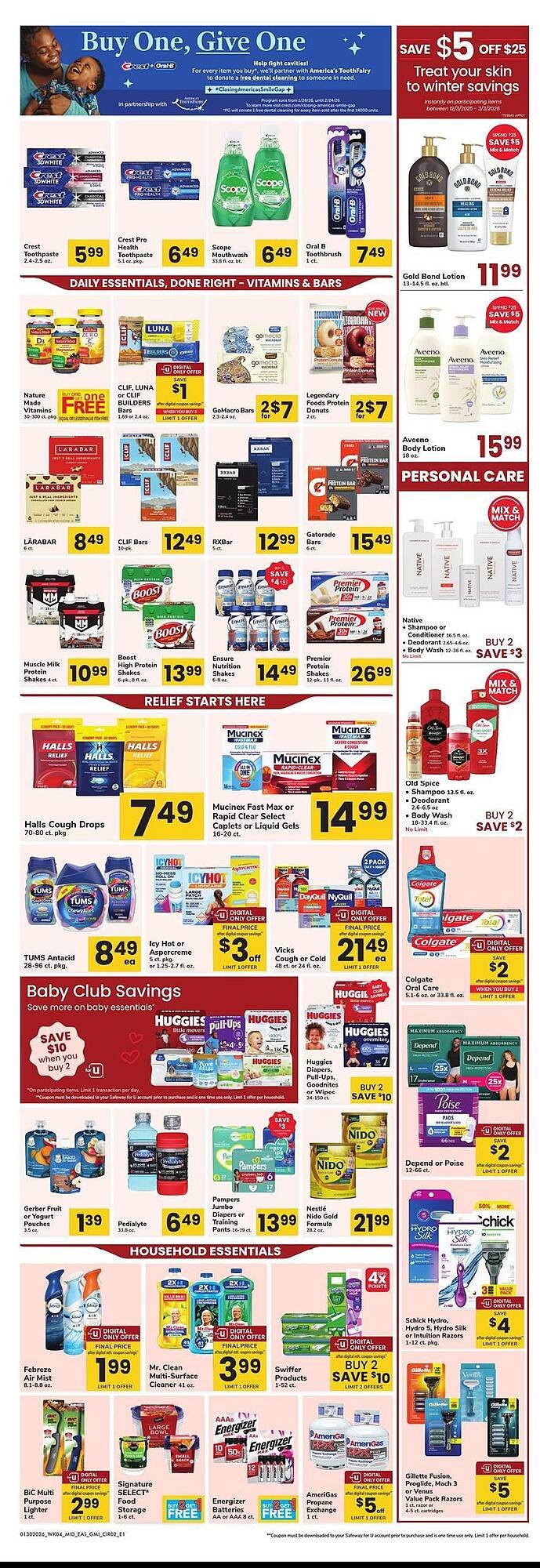 Safeway weekly ad